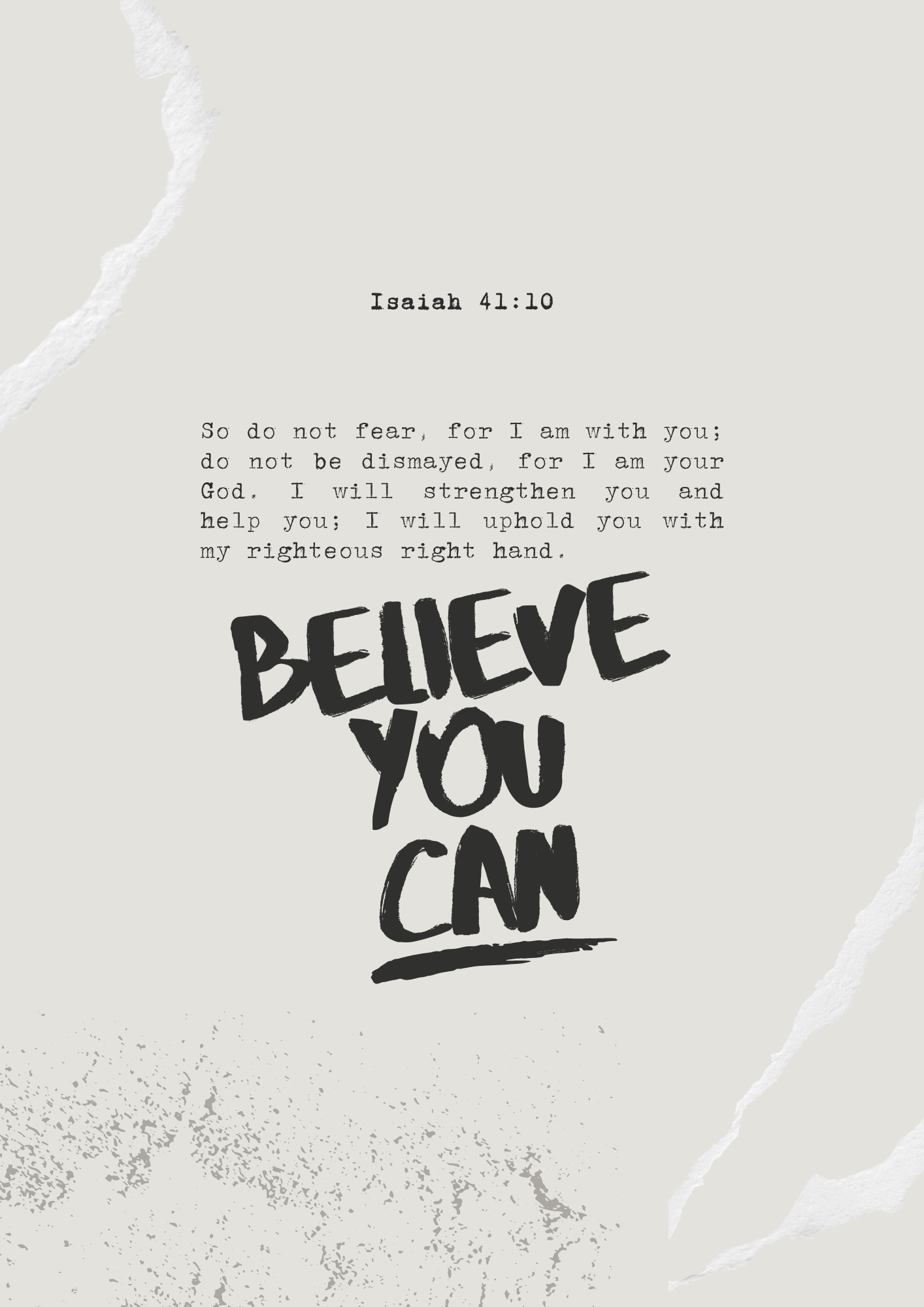 Believe You Can-  Christian Art Print