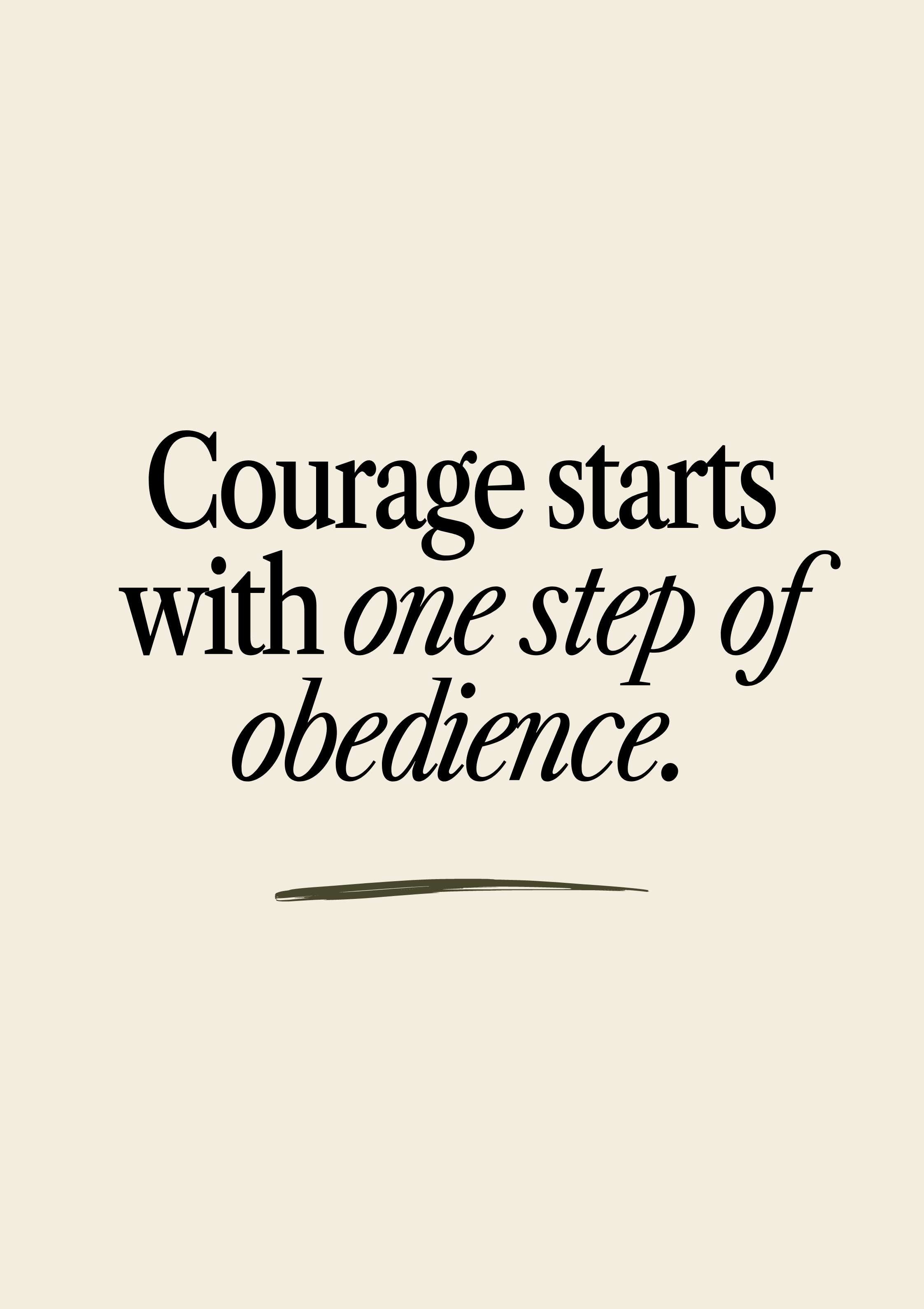 Courage (Digital Art Print)