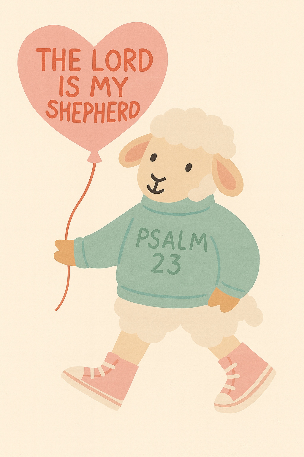 The Good Shepherd Psalm 23 Print