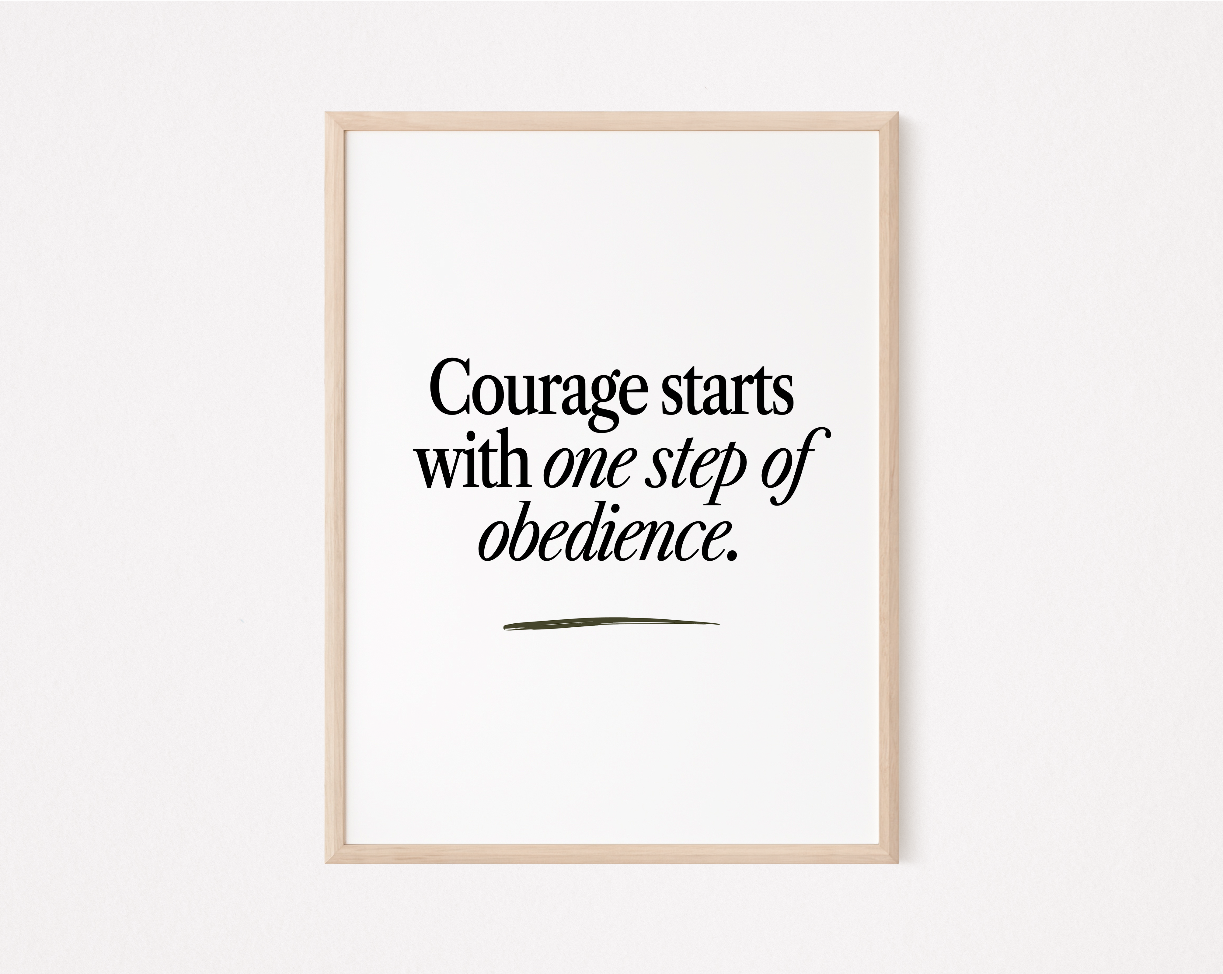 Courage (Digital Art Print)