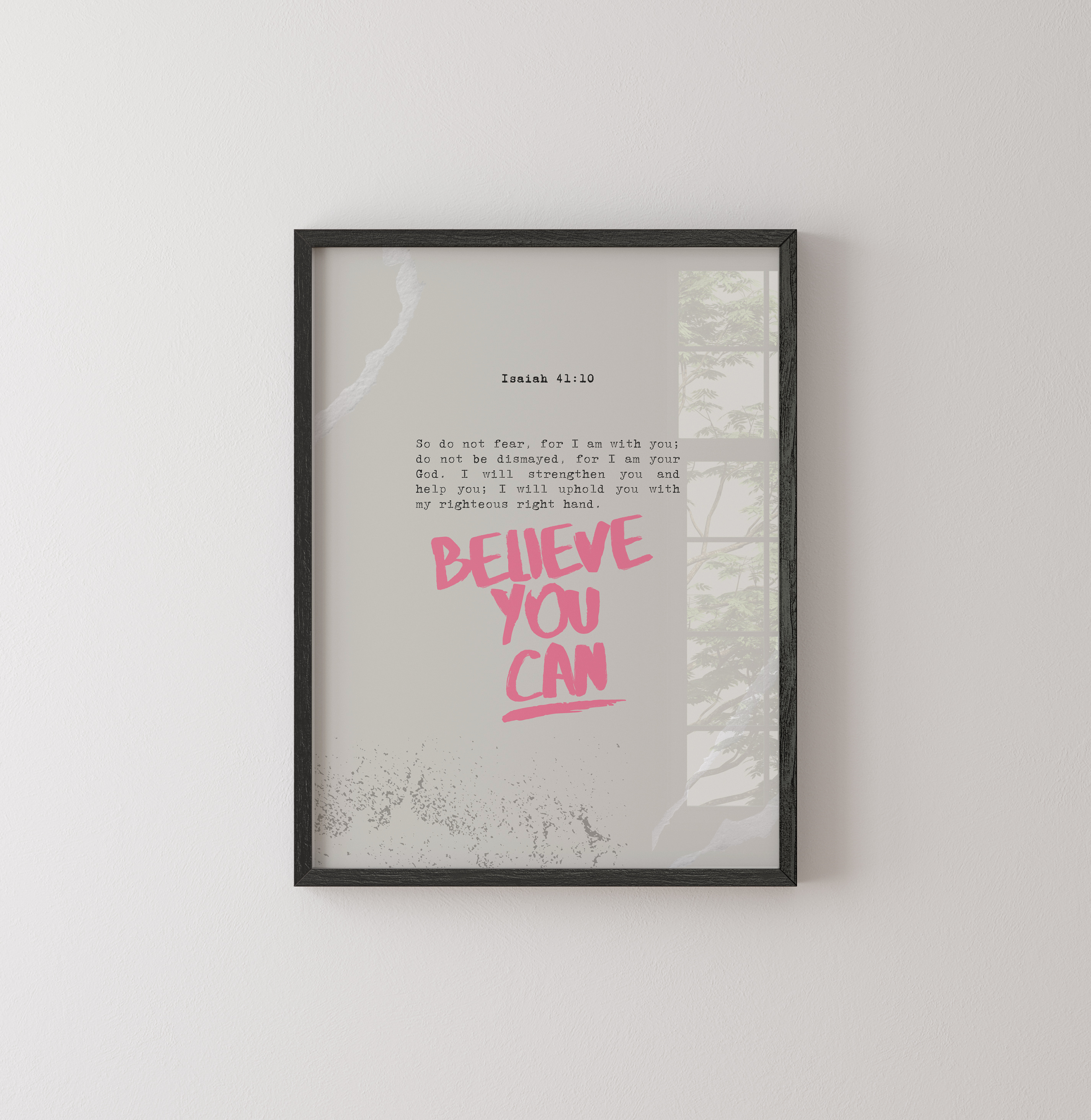 Believe You Can-  Christian Art Print