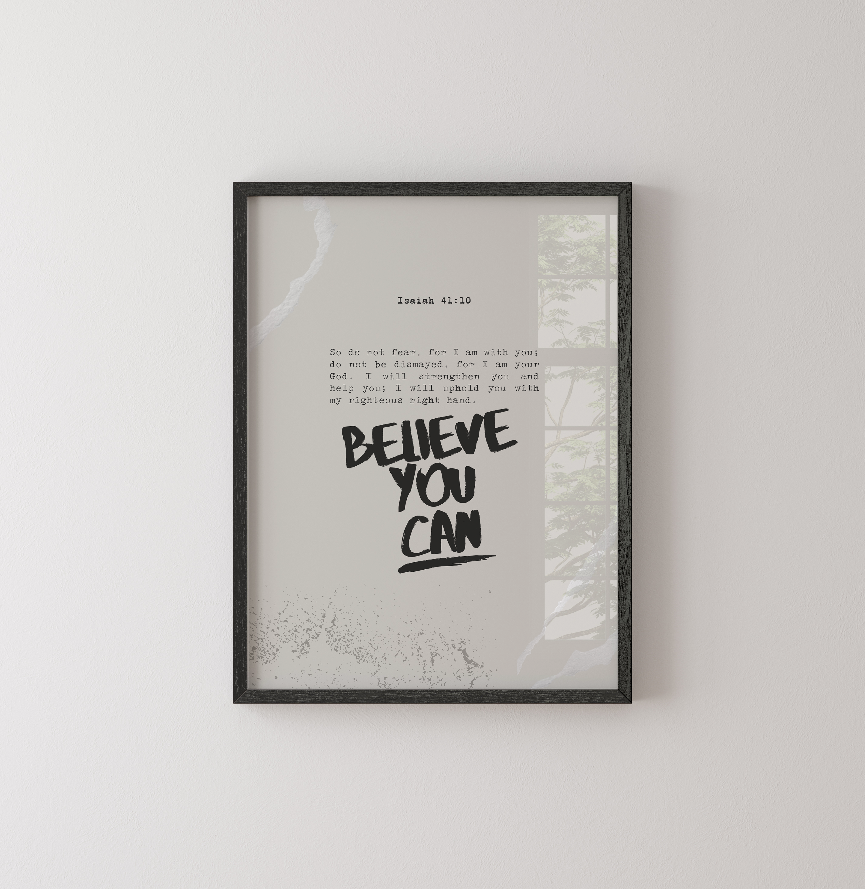 Believe You Can-  Christian Art Print