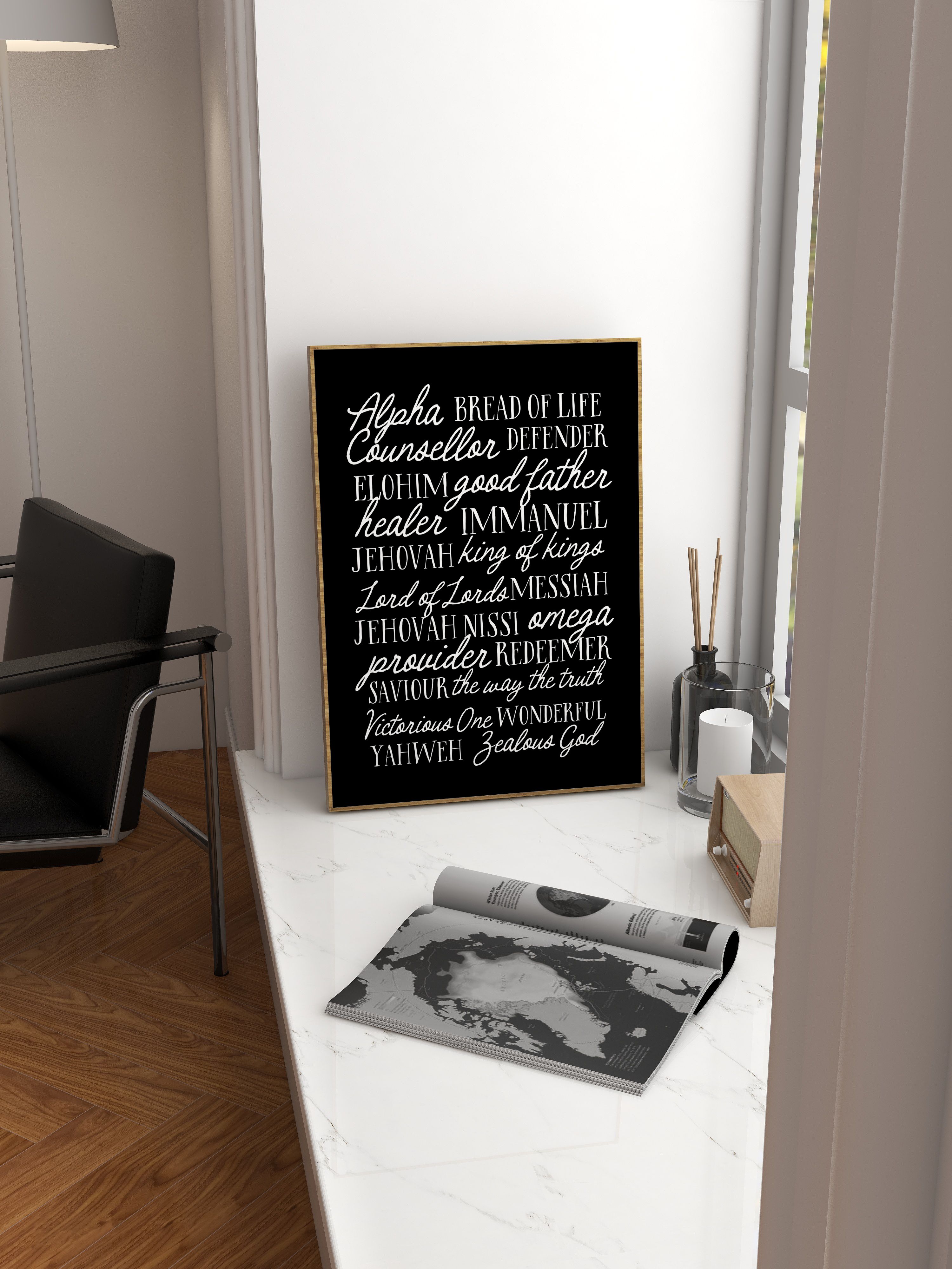 Names of God Art Print