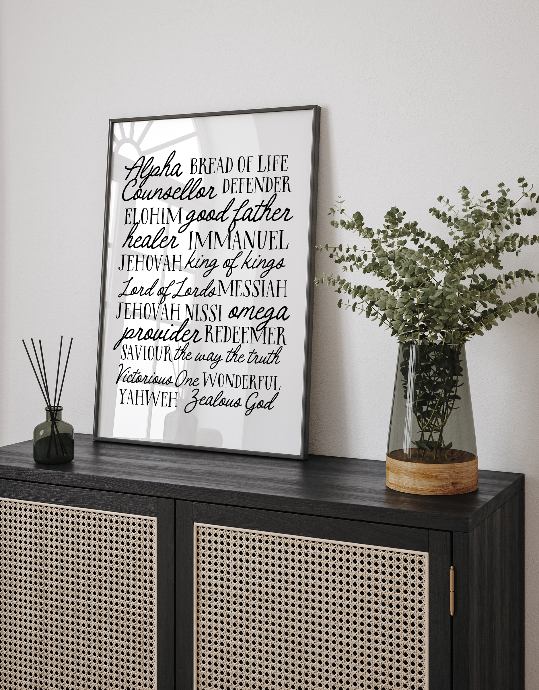 Names of God Art Print