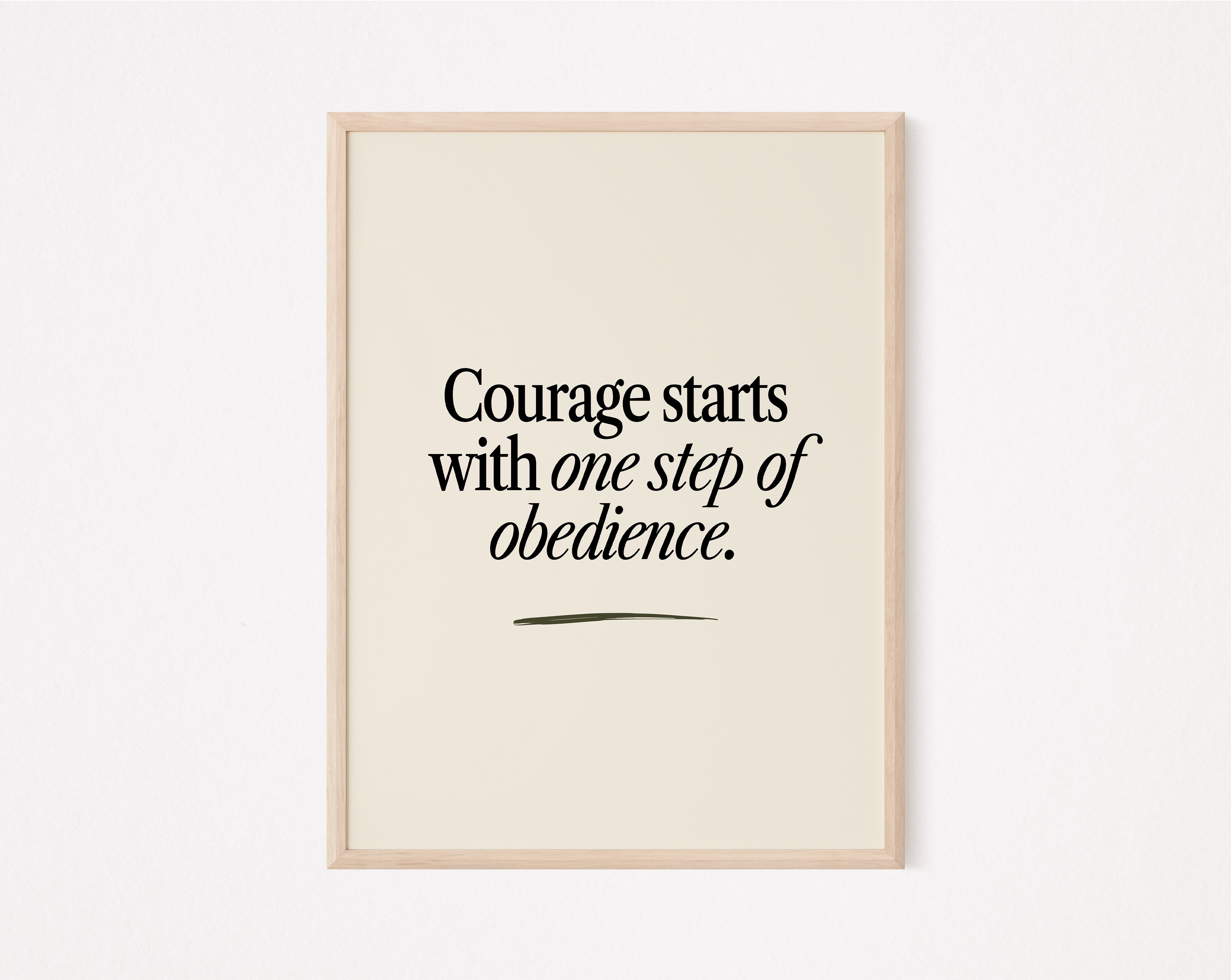 Courage (Digital Art Print)