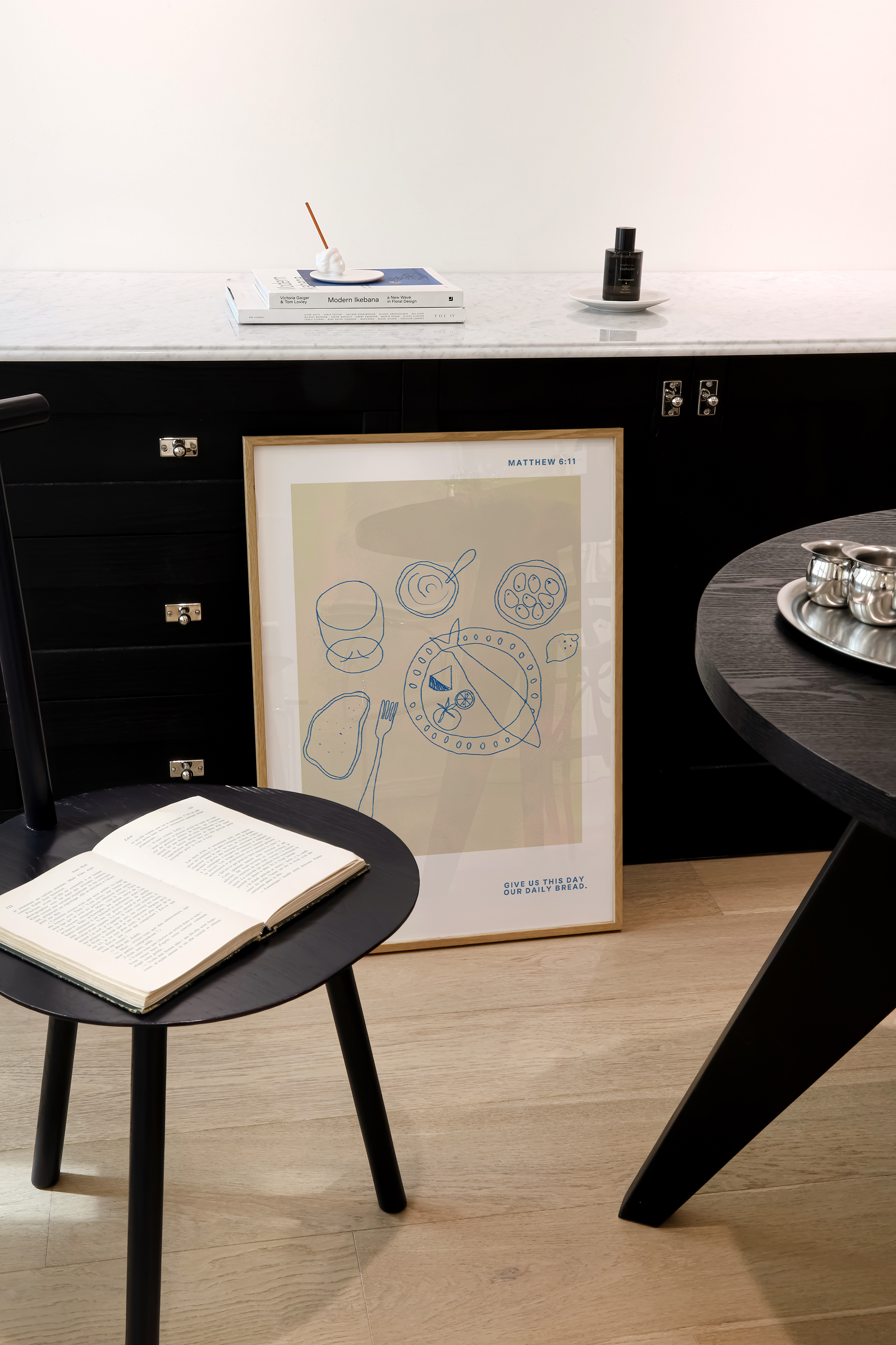 Christian kitchen art print