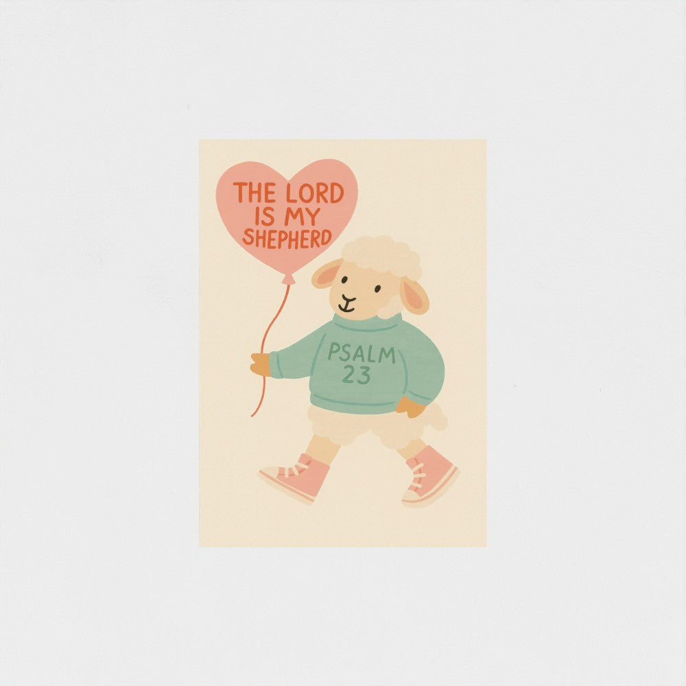 The Good Shepherd Psalm 23 Print