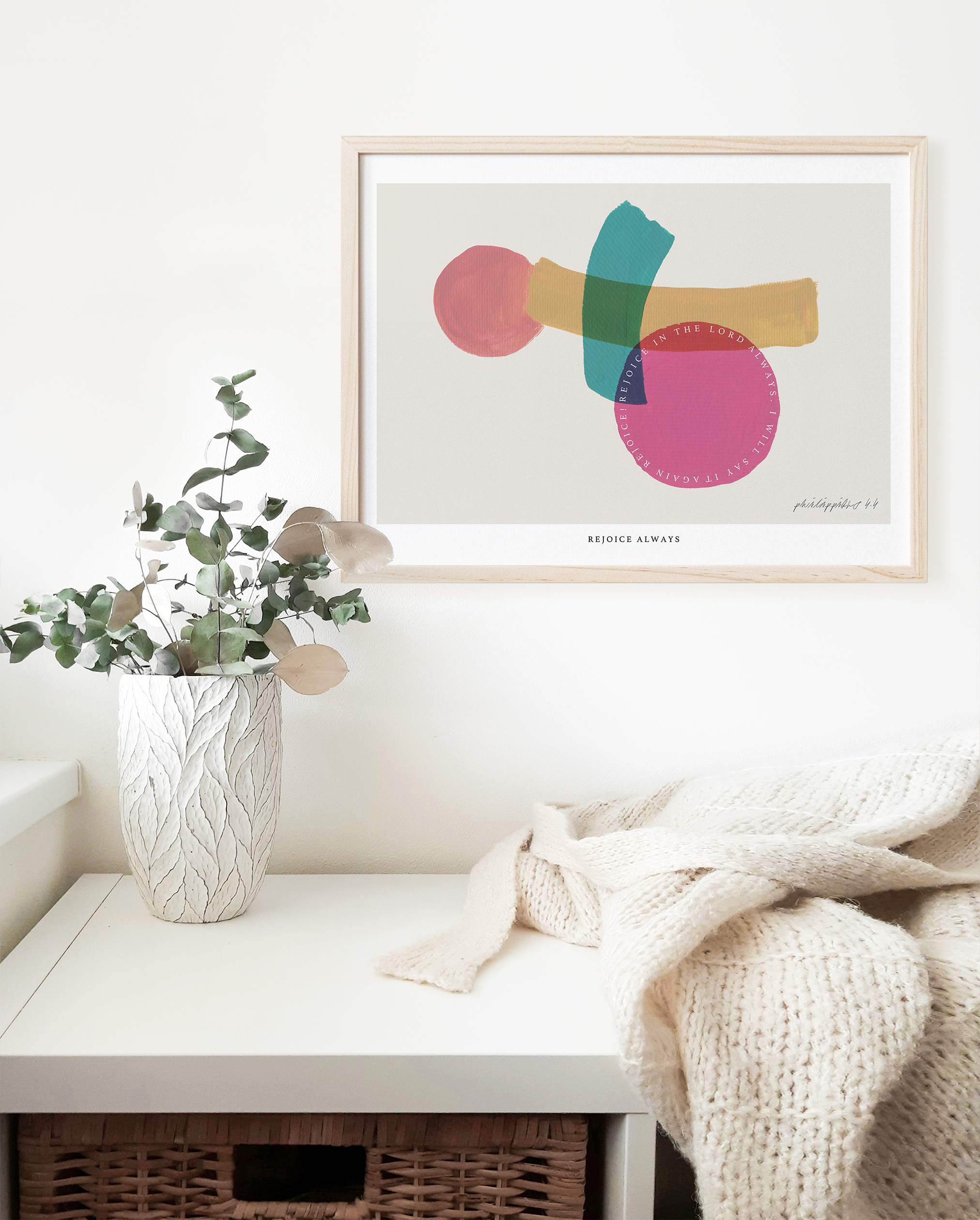 Infinite Joy Abstract Art Print