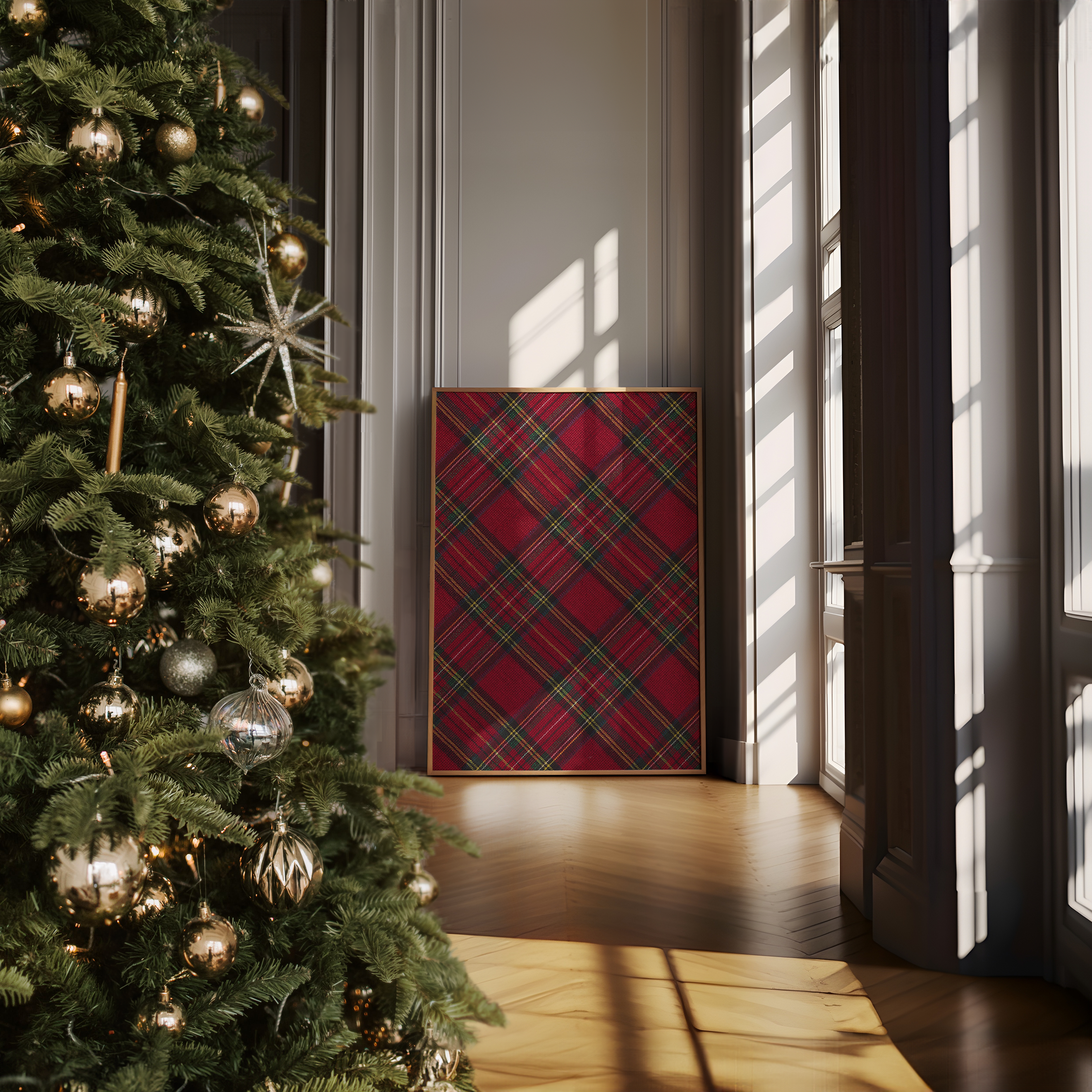 Tartan Christmas Pattern