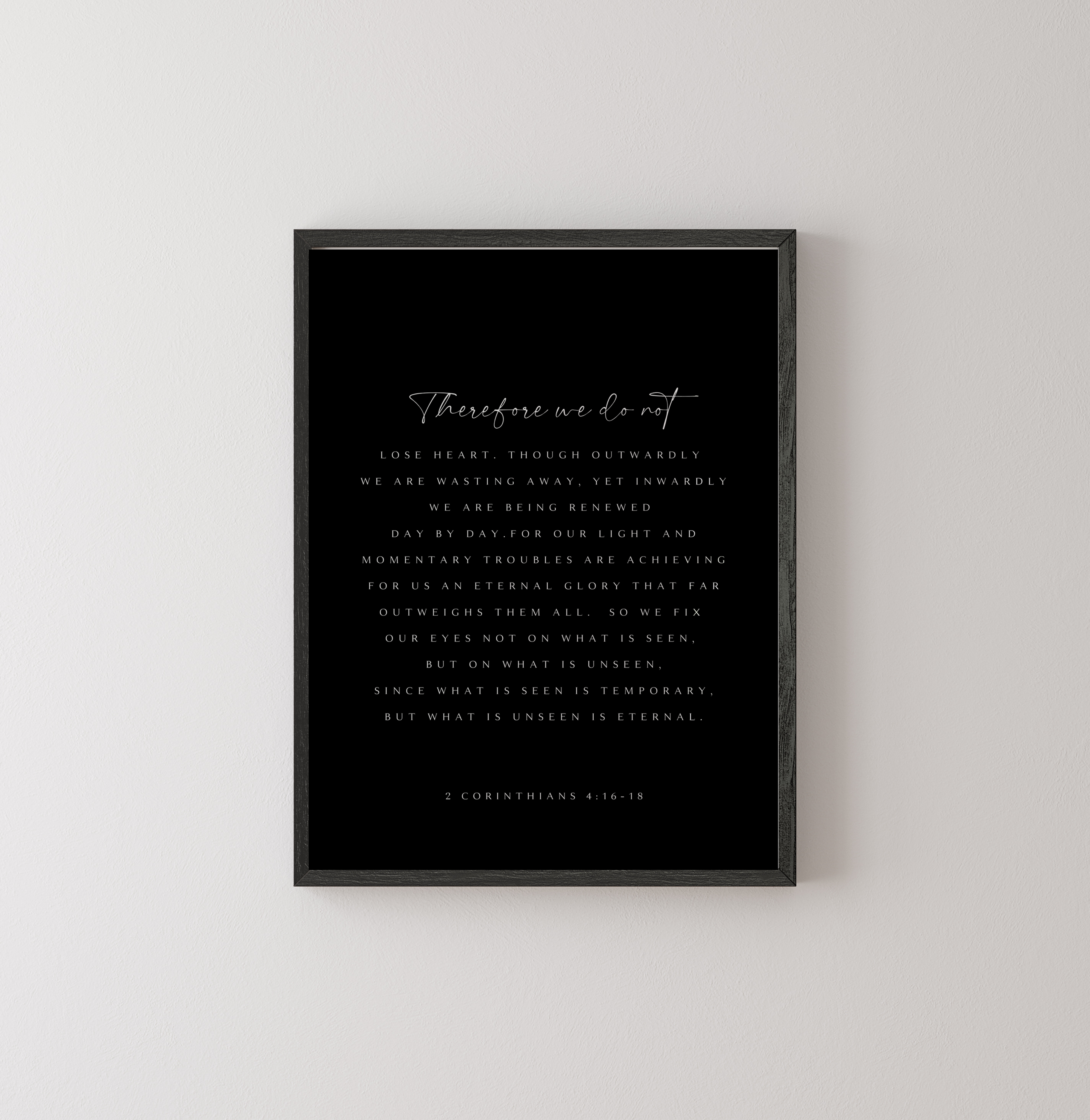 Scripture Wall art