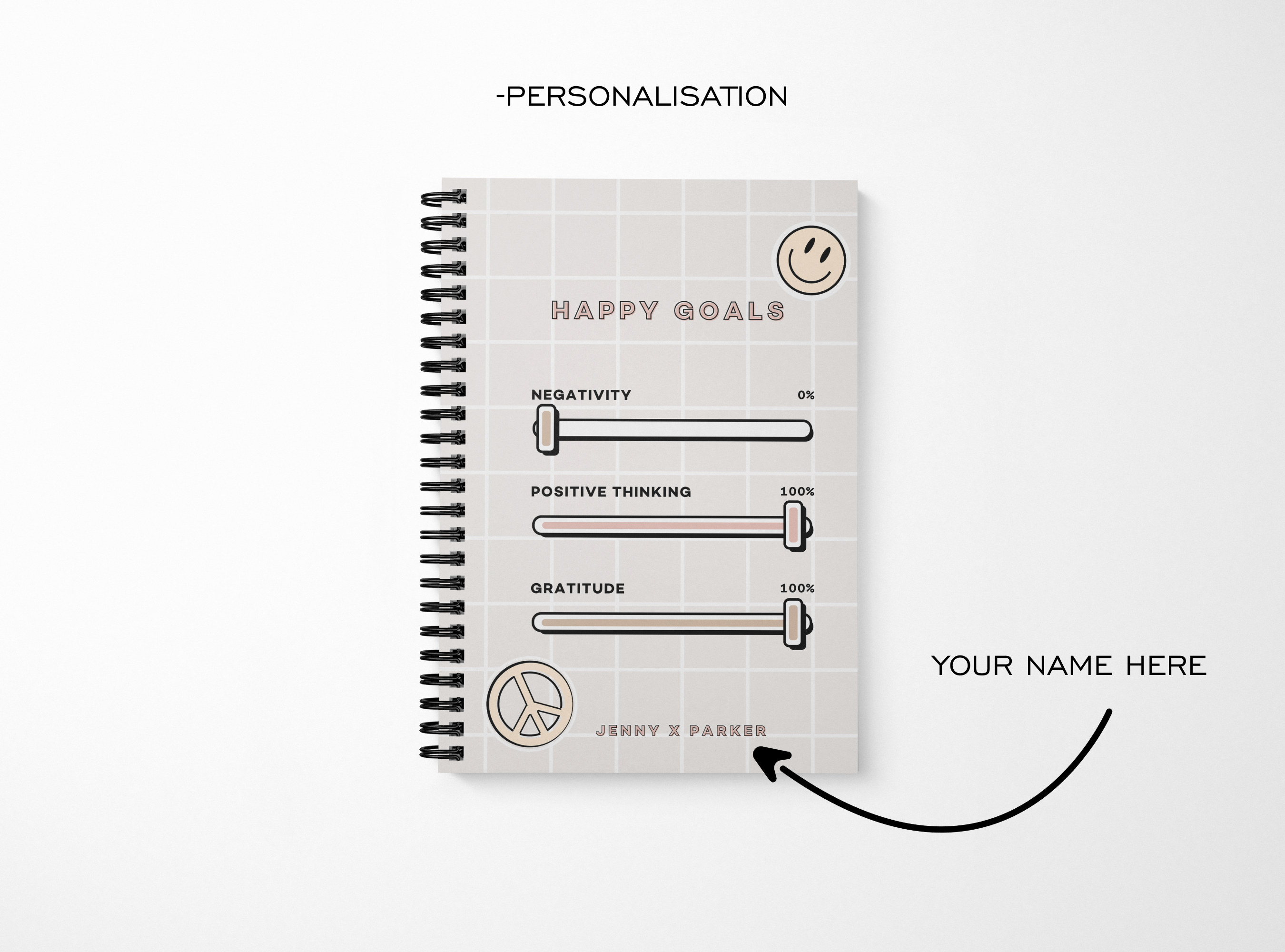 Happy Goals Notebook