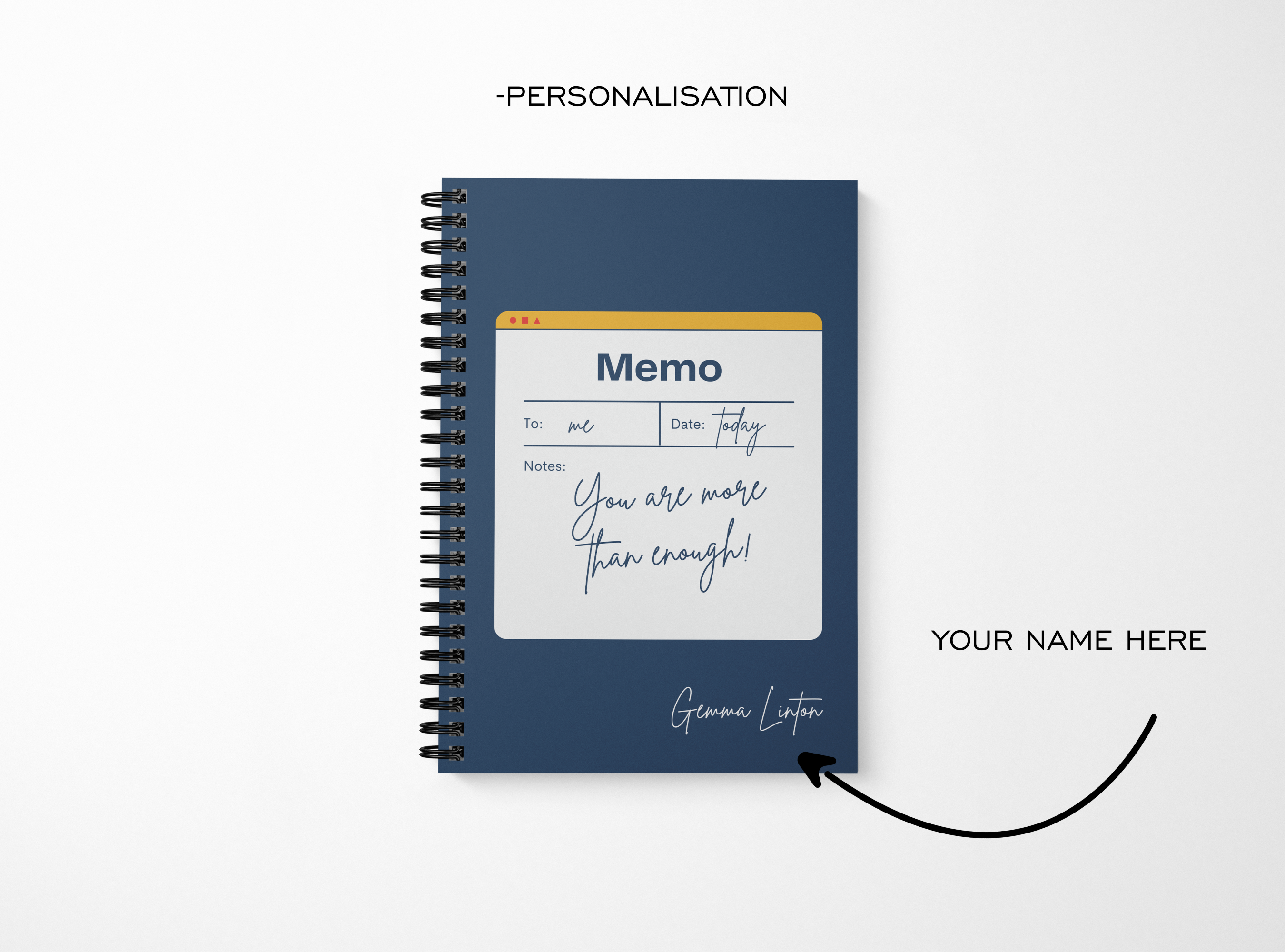 More Than Enough Notebook