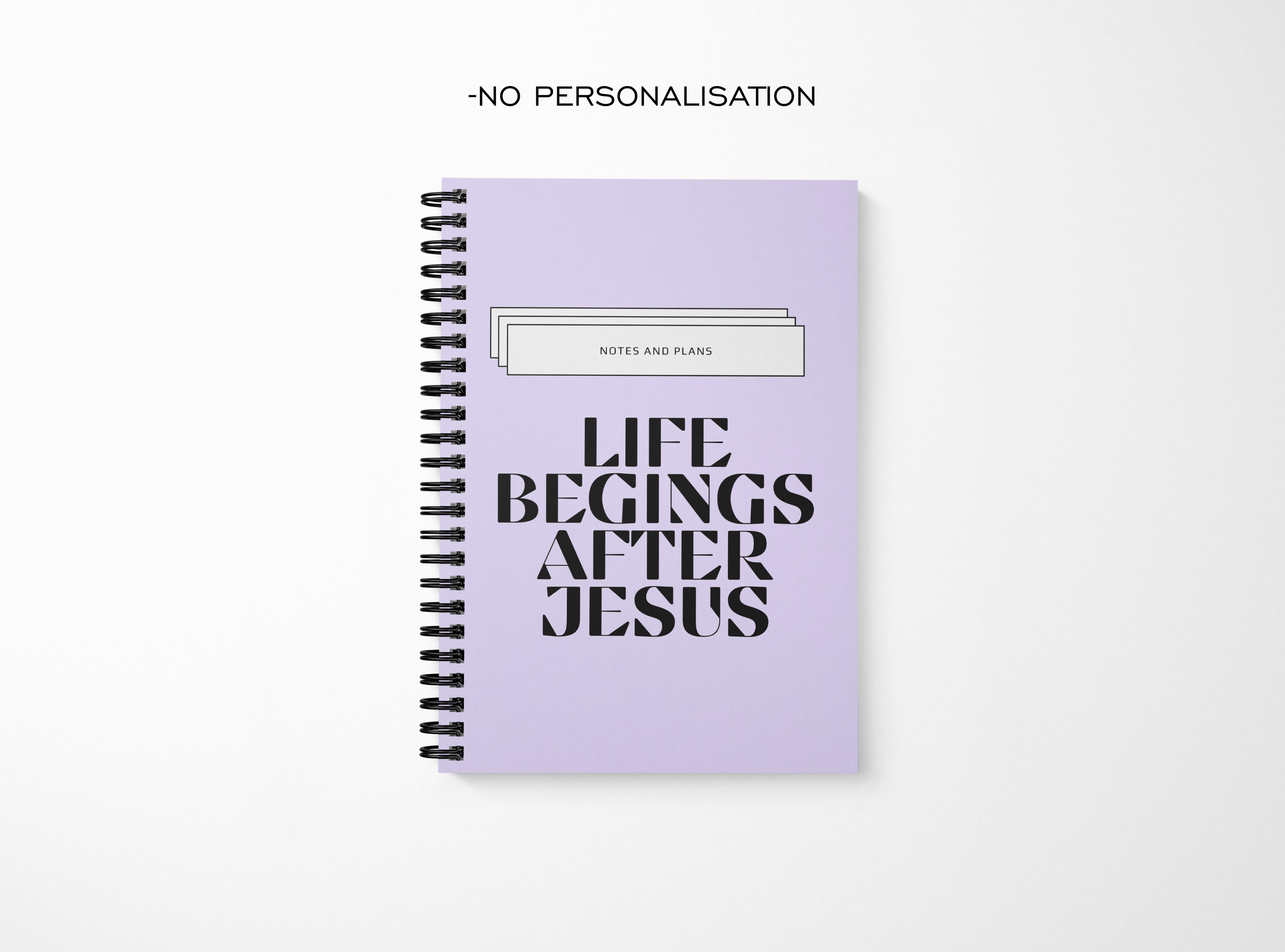 Life Begins Notebook