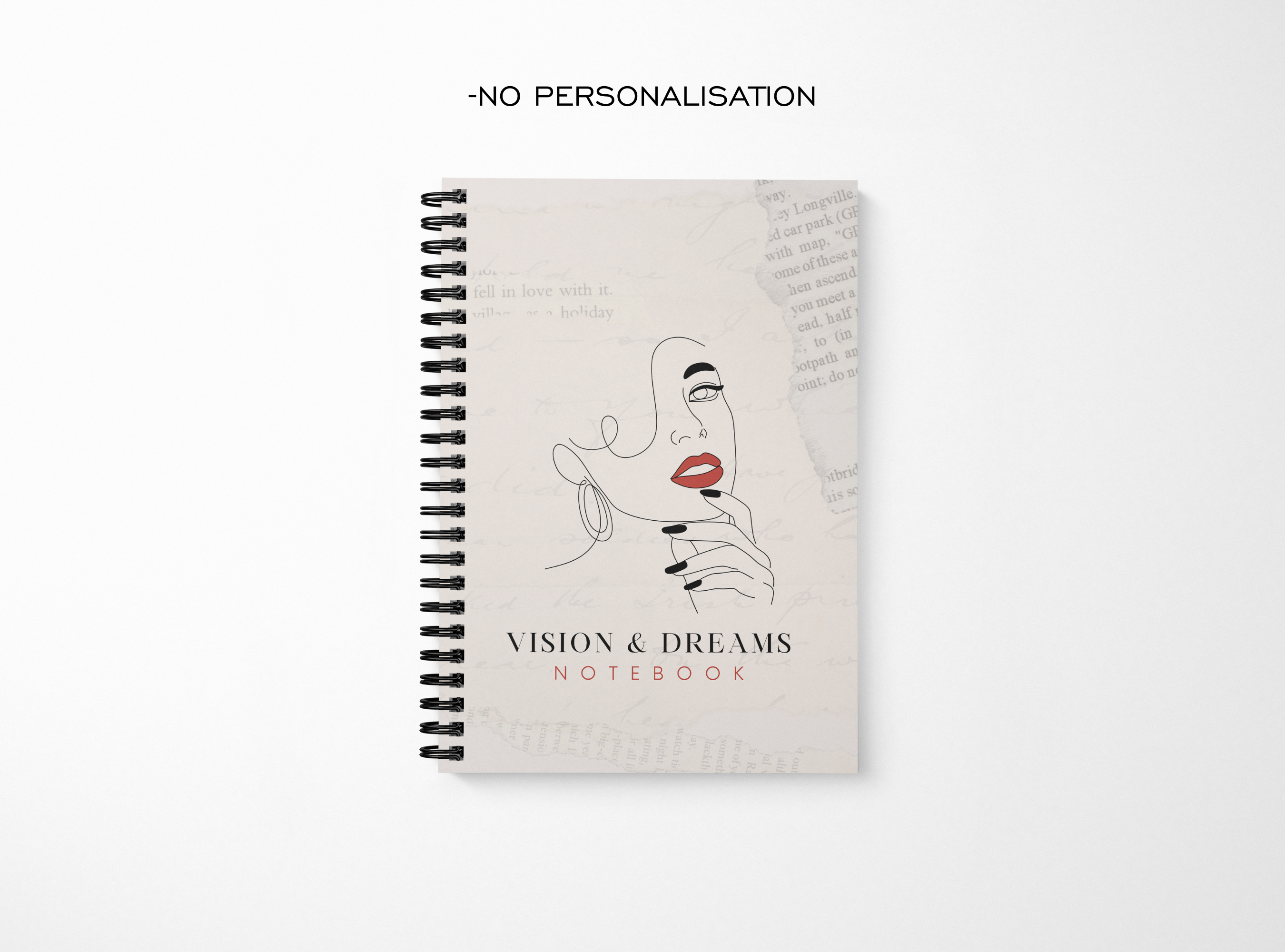 Vision And Dreams Notebook