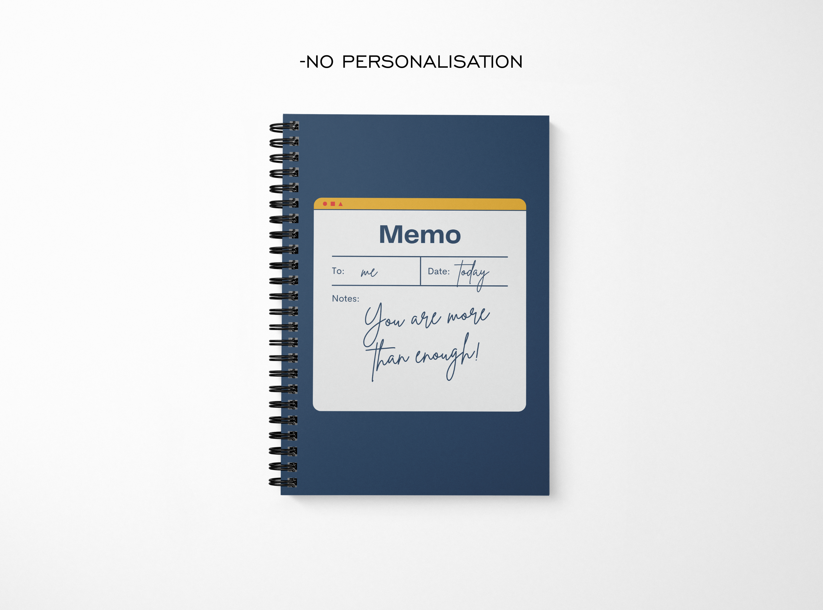 More Than Enough Notebook