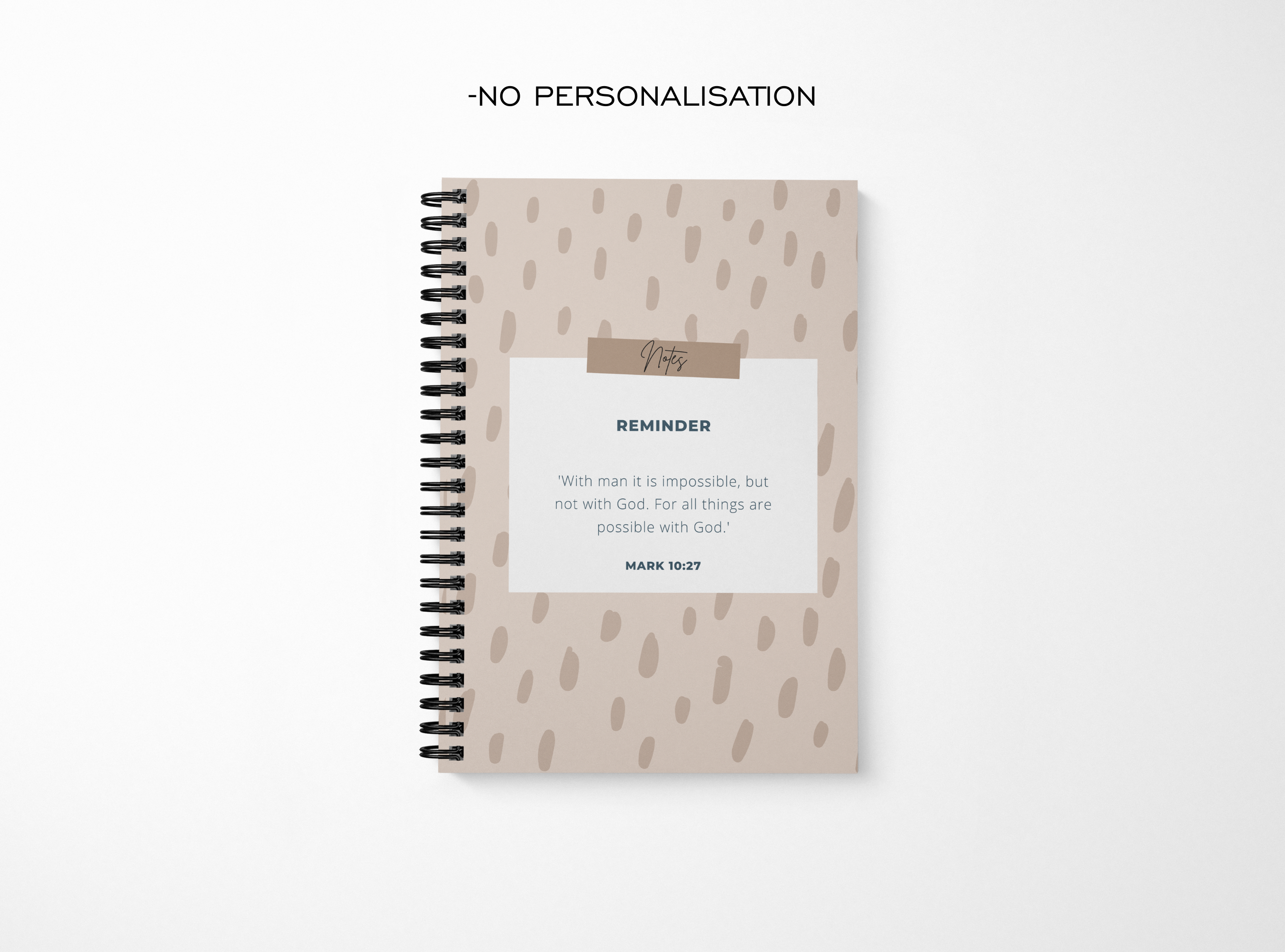 Reminder Notebook