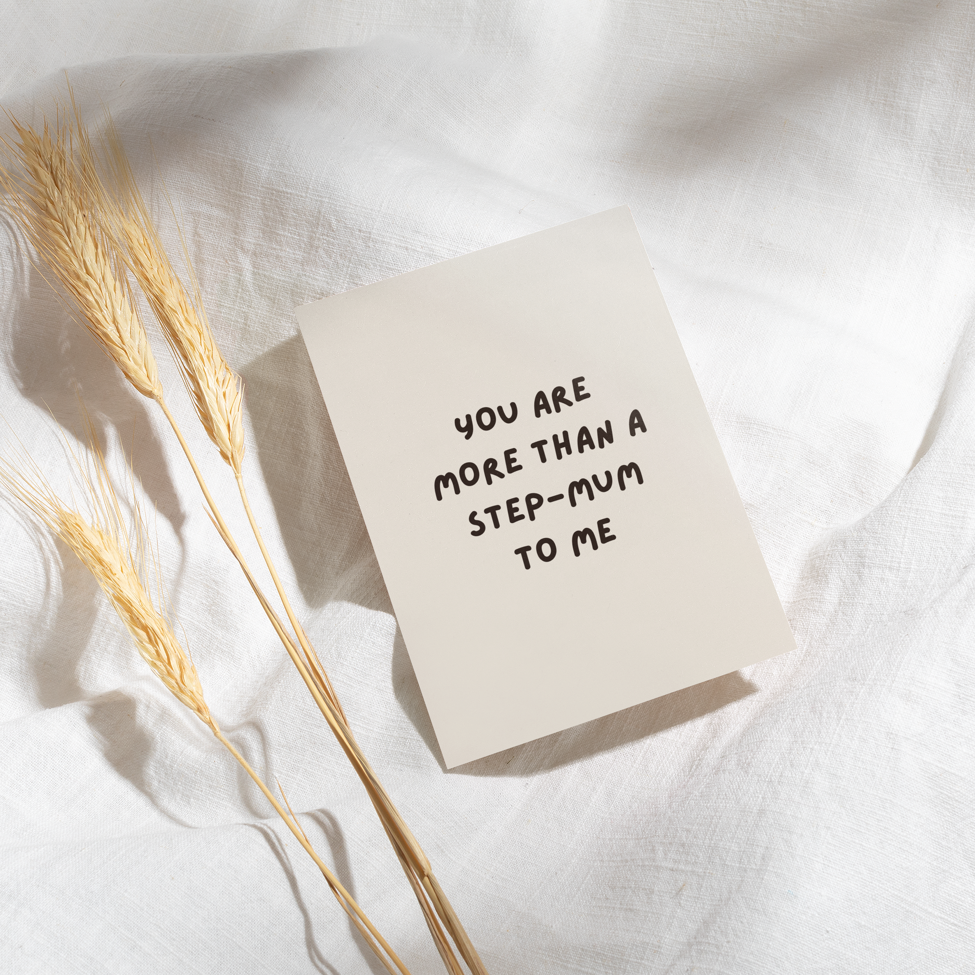 More than a step-mum Greeting Card