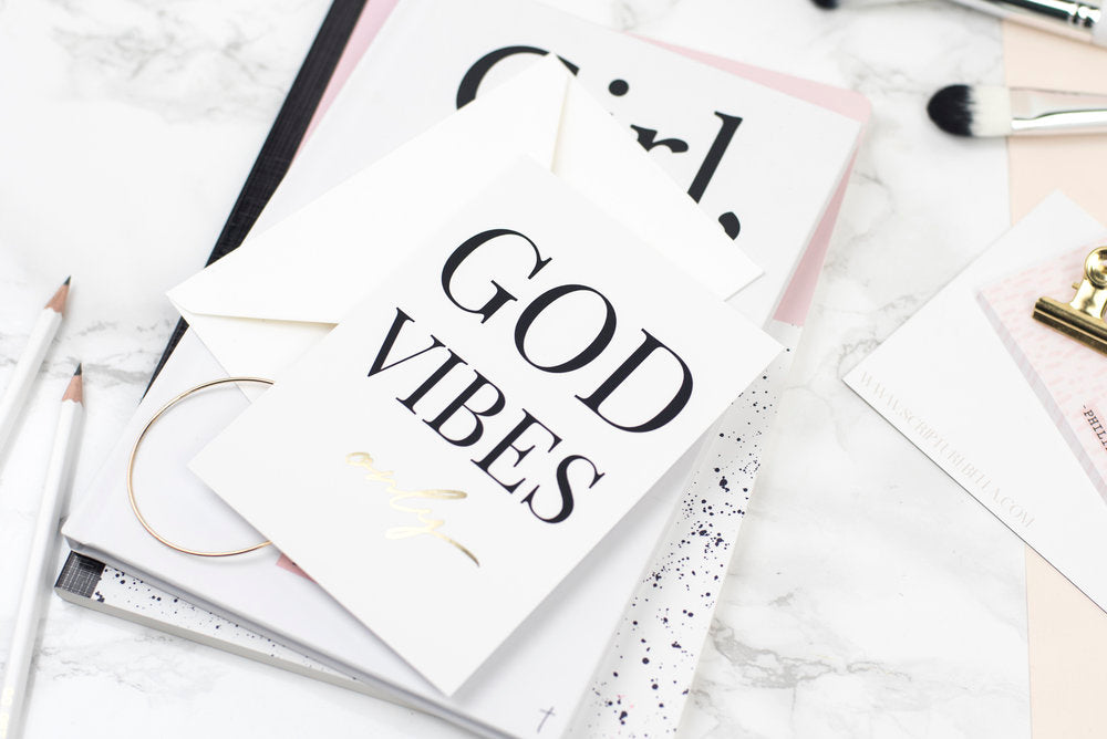 GOD VIBES ONLY PRINT