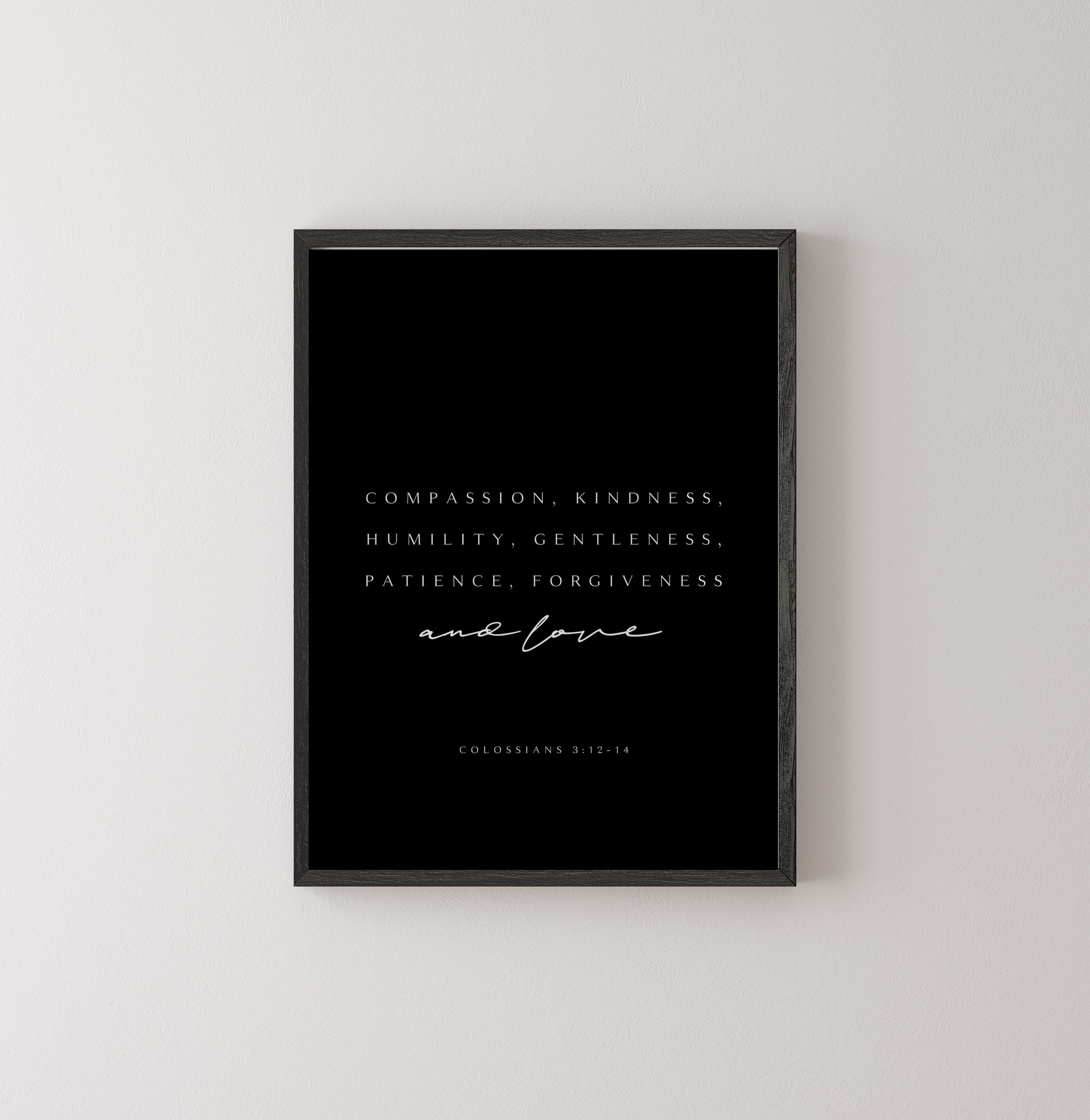 Scripture Wall art