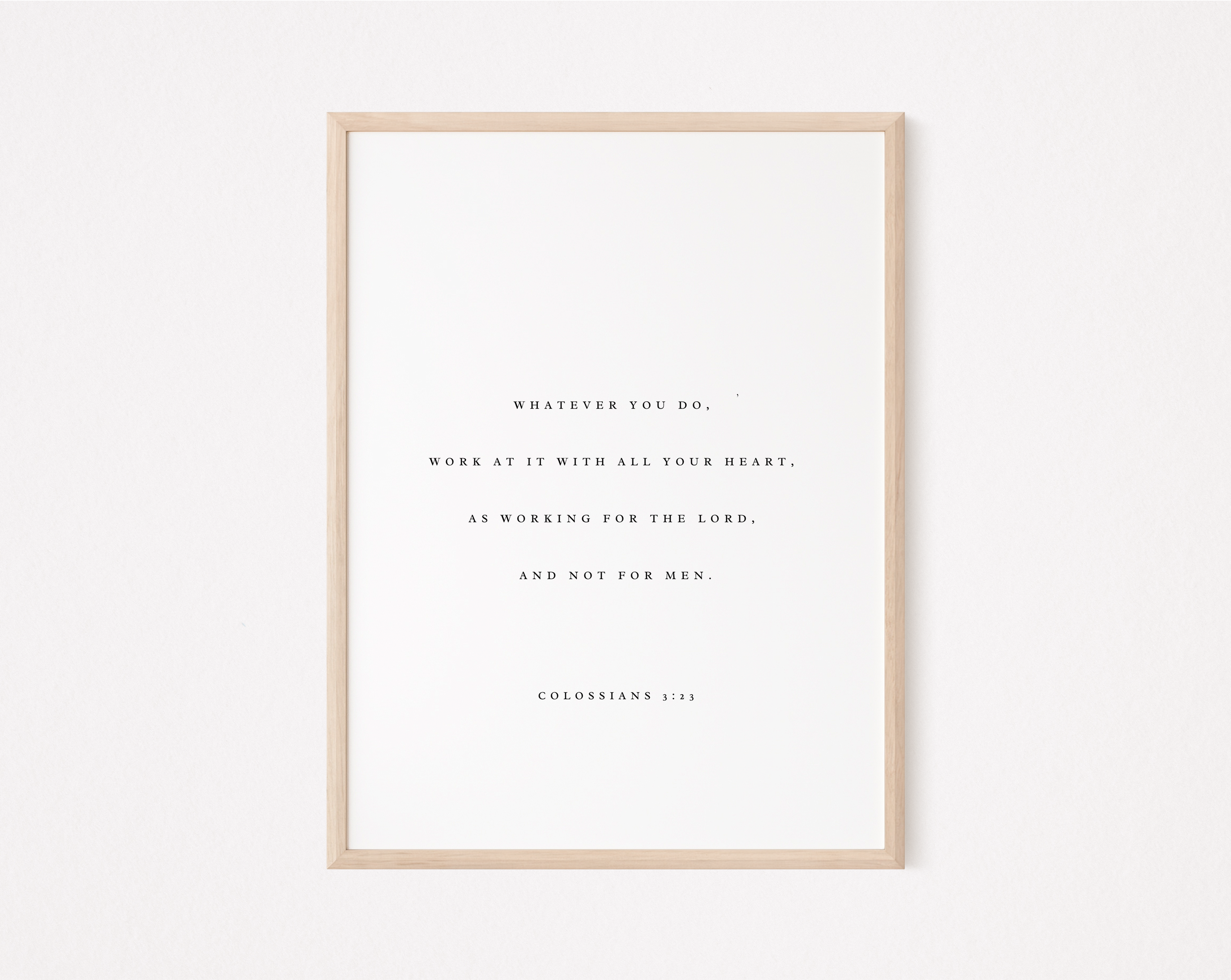 Scripture Wall art