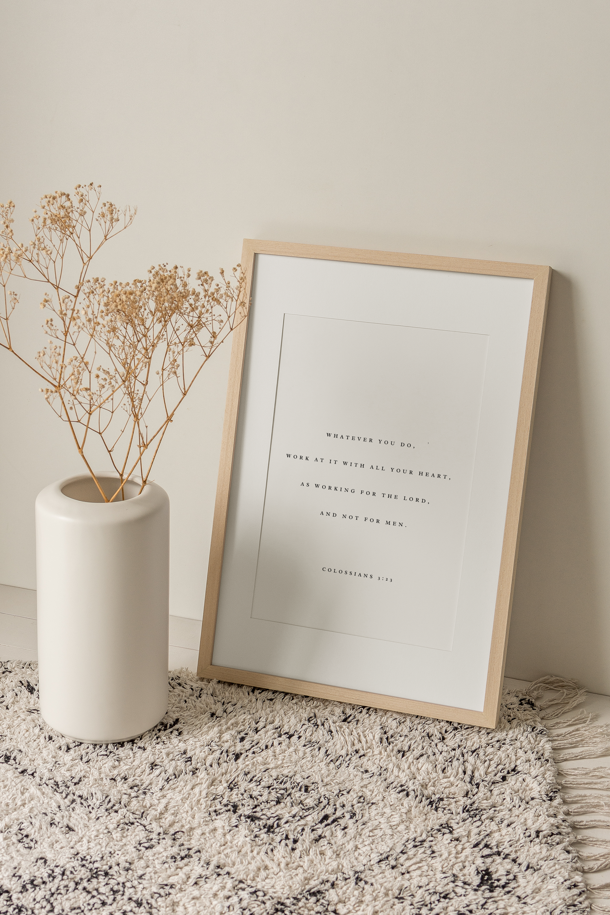 Scripture Wall art