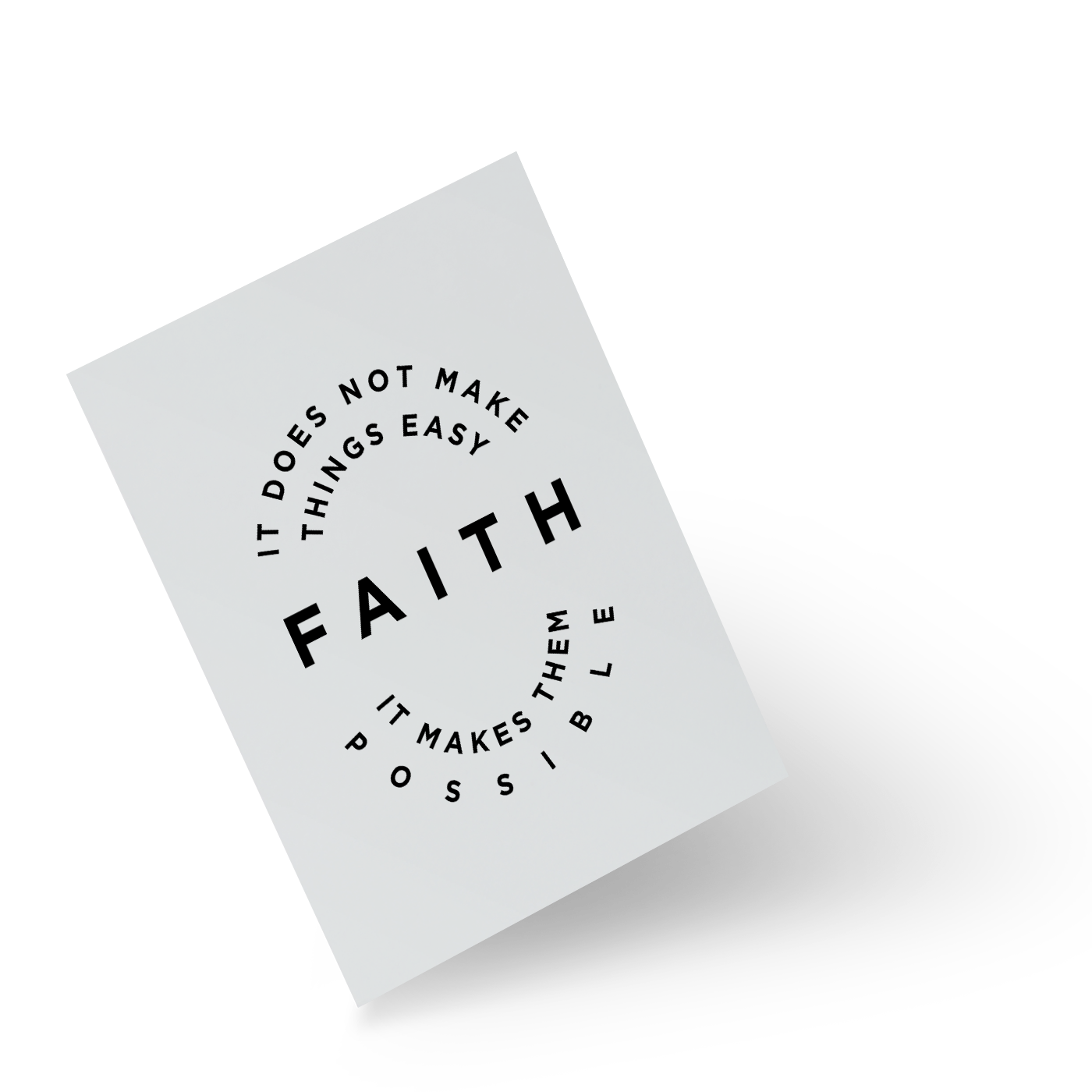 Christian Note Card