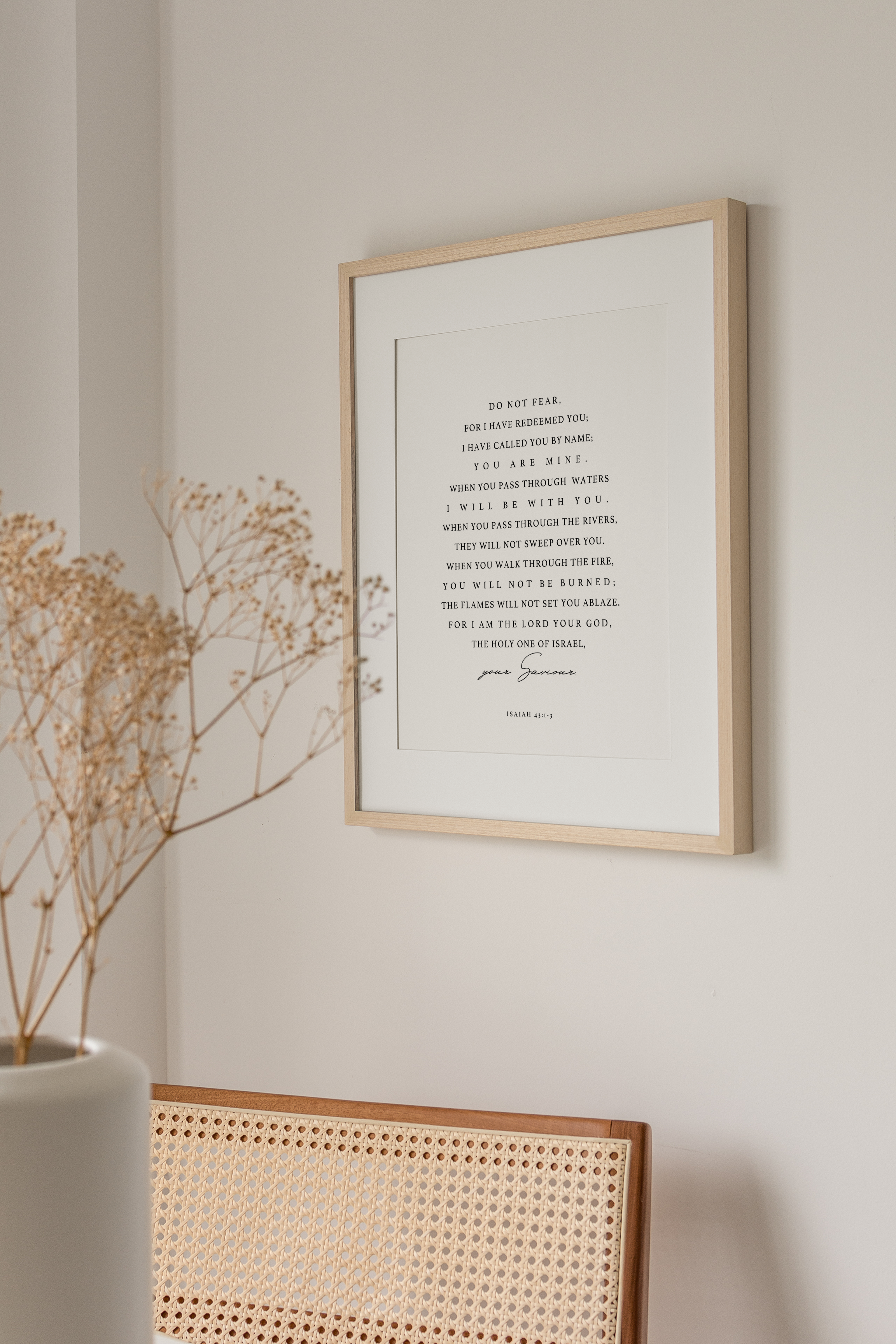 Bible verse Wall art