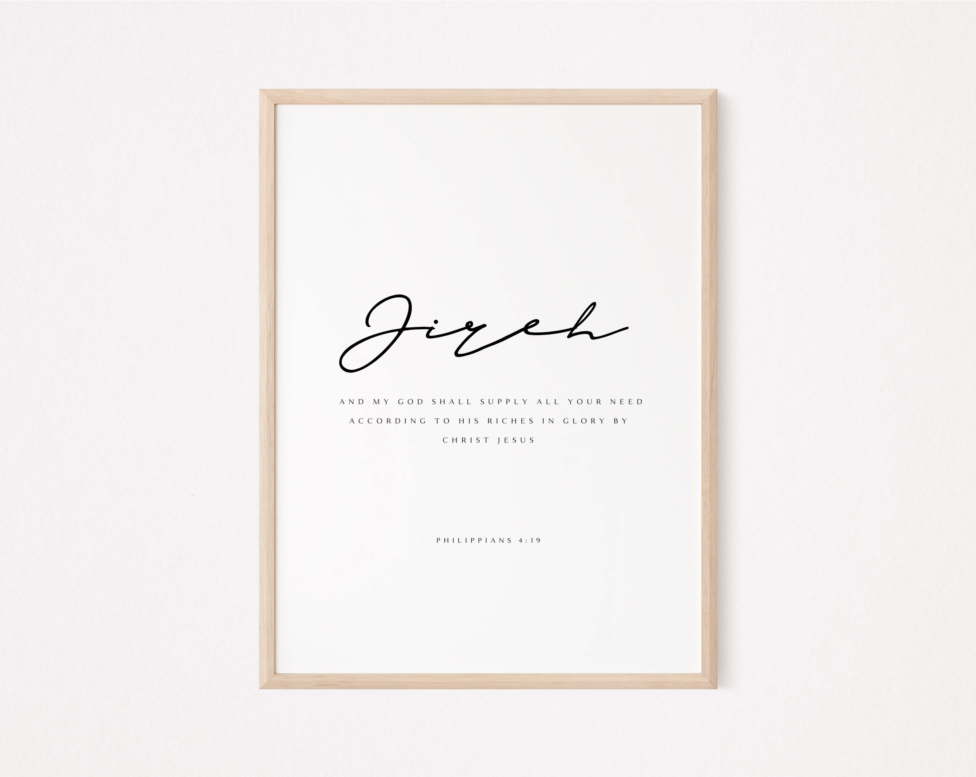 Bible Verse Wall Art