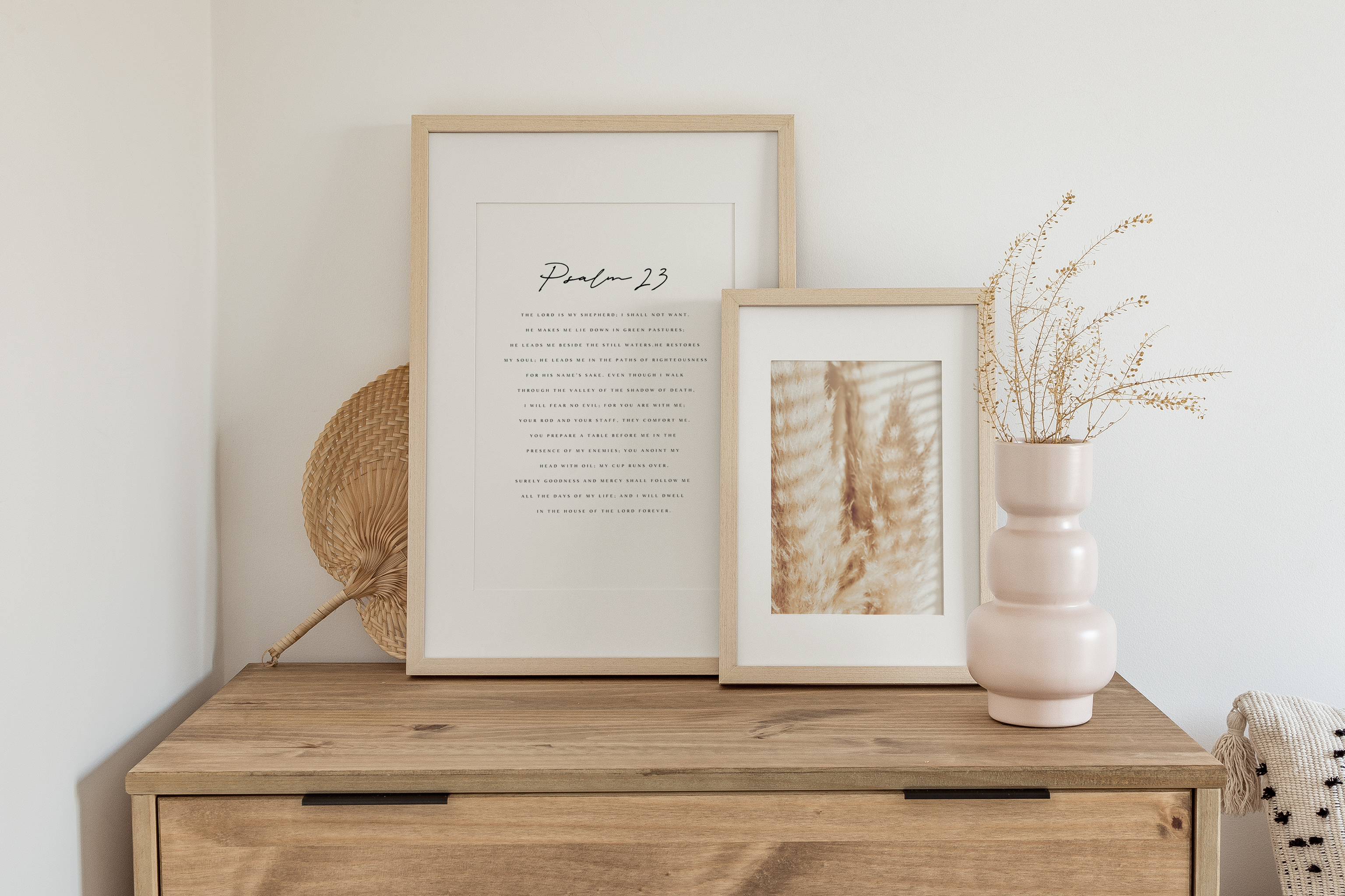 Scripture Art Print