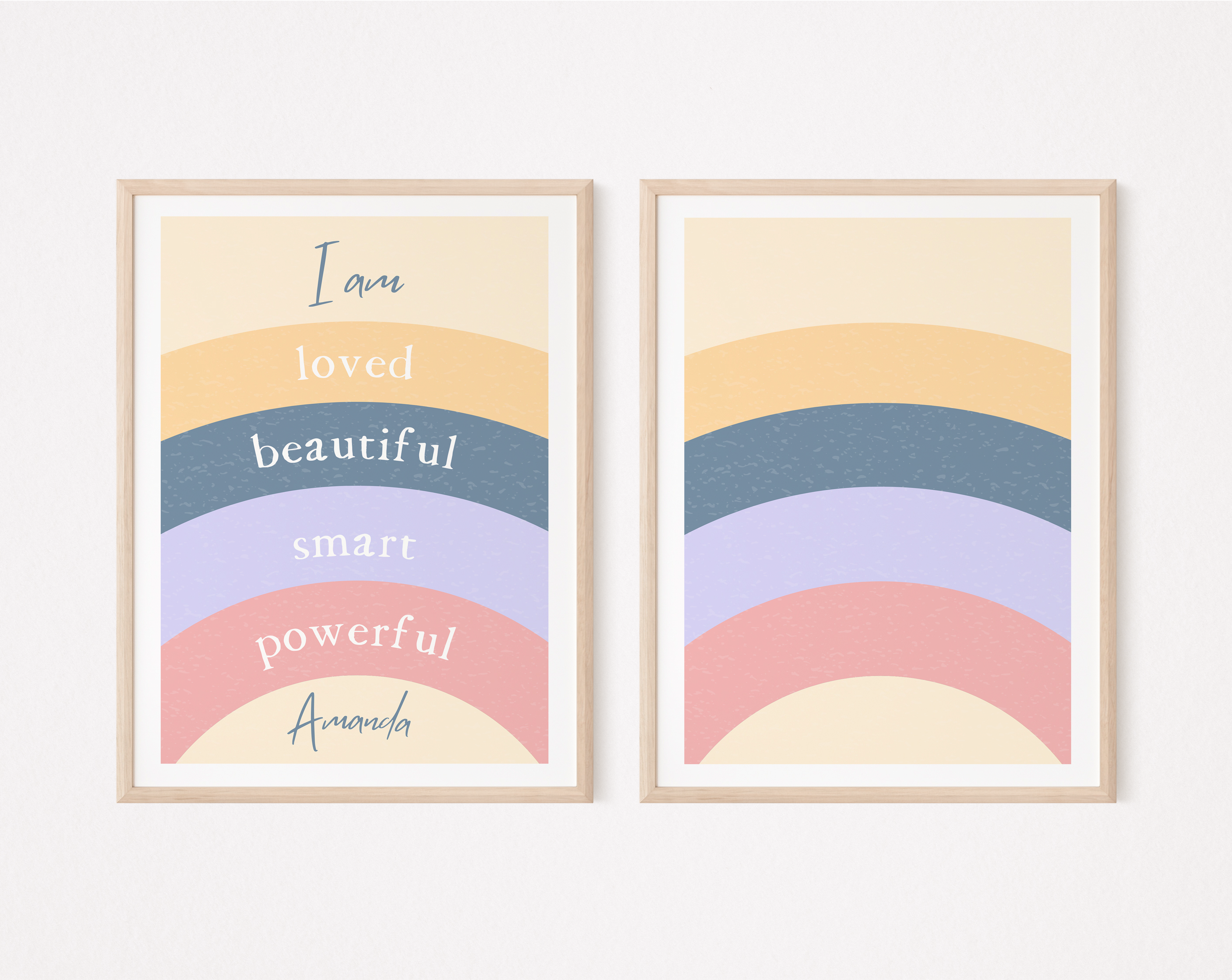Kids Personalised Christian Poster