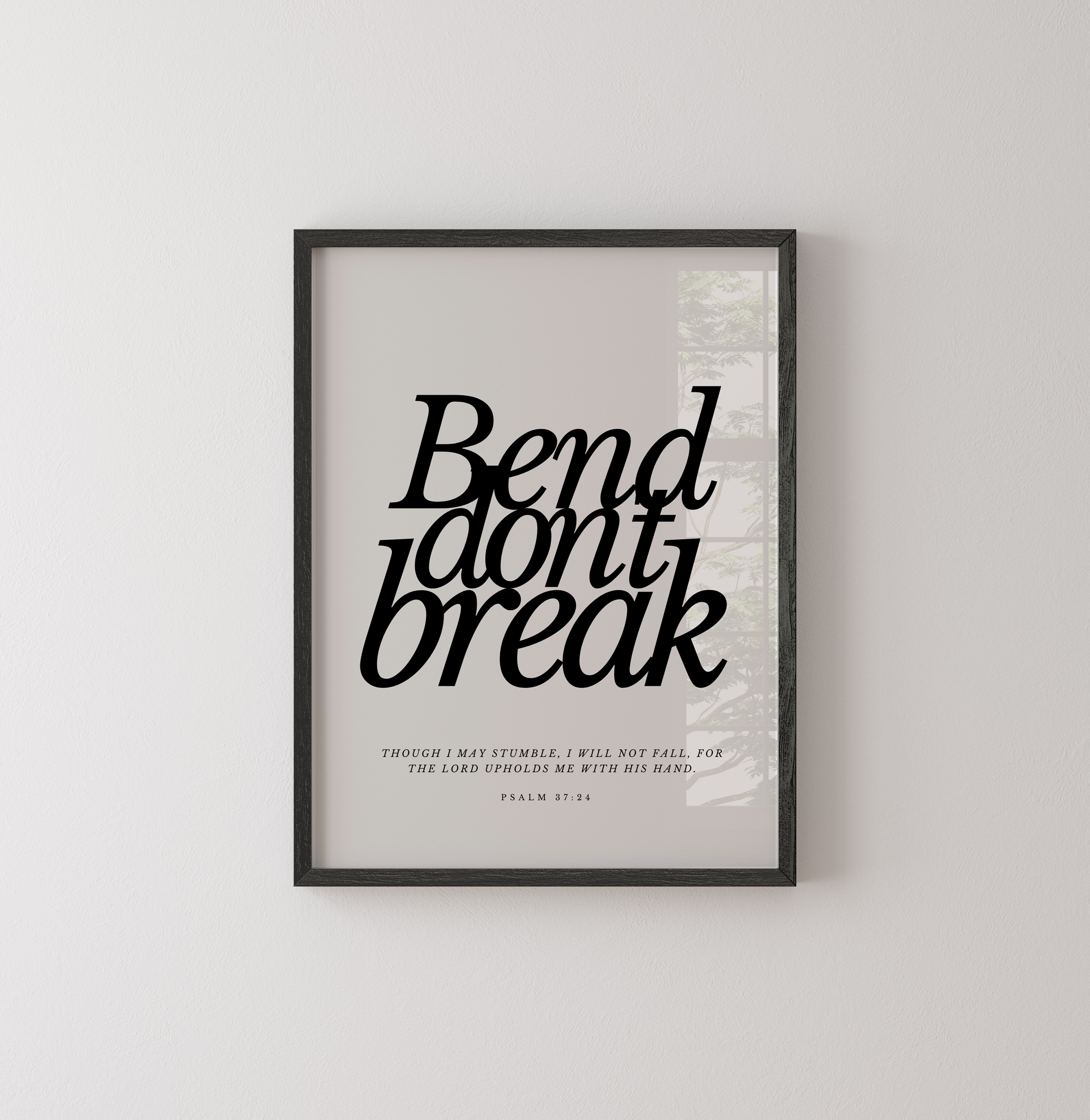 Bend, Don't Break