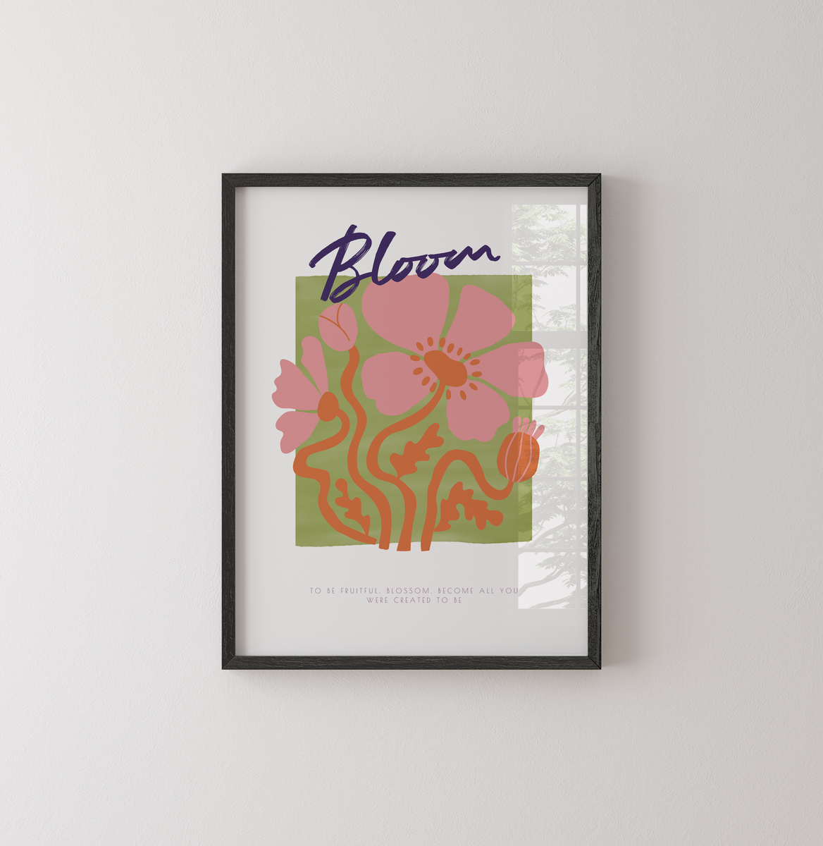 Blossom | Bible verse prints | Flower posters | Christian posters | Br ...