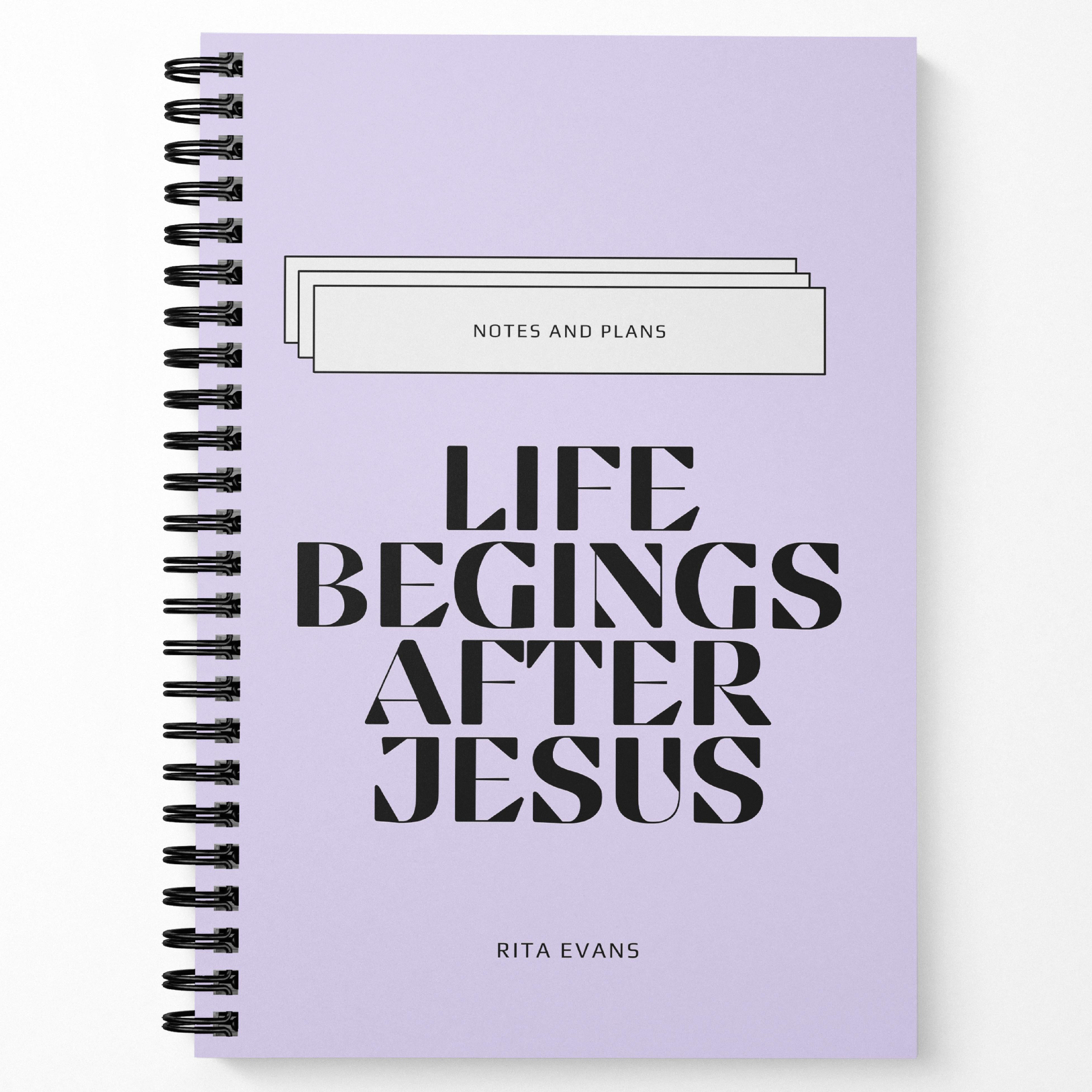 Life Begins Notebook