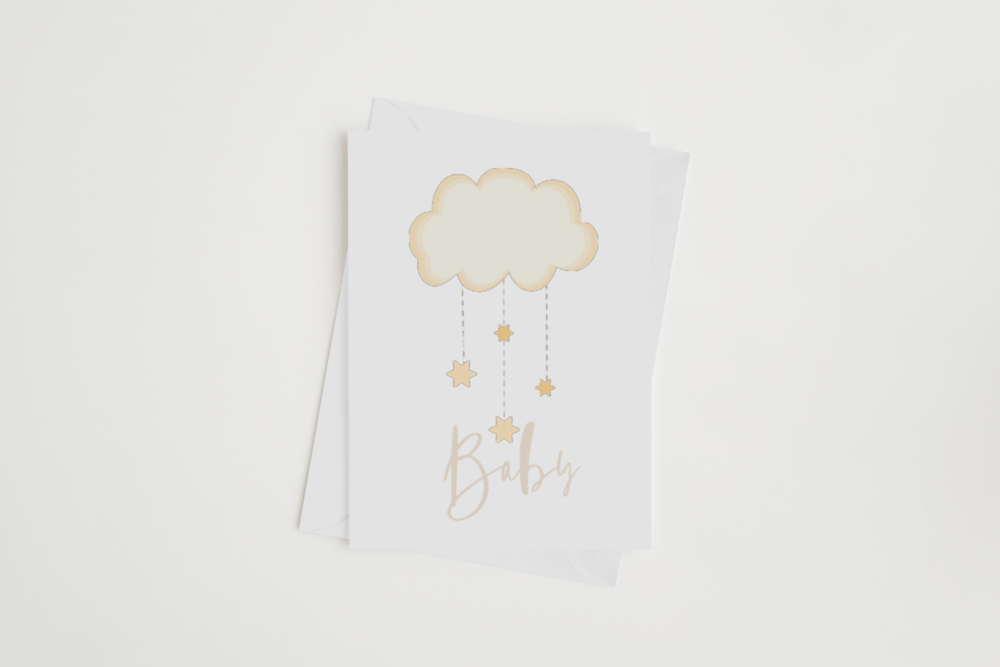 NEW BABY GREETING CARD