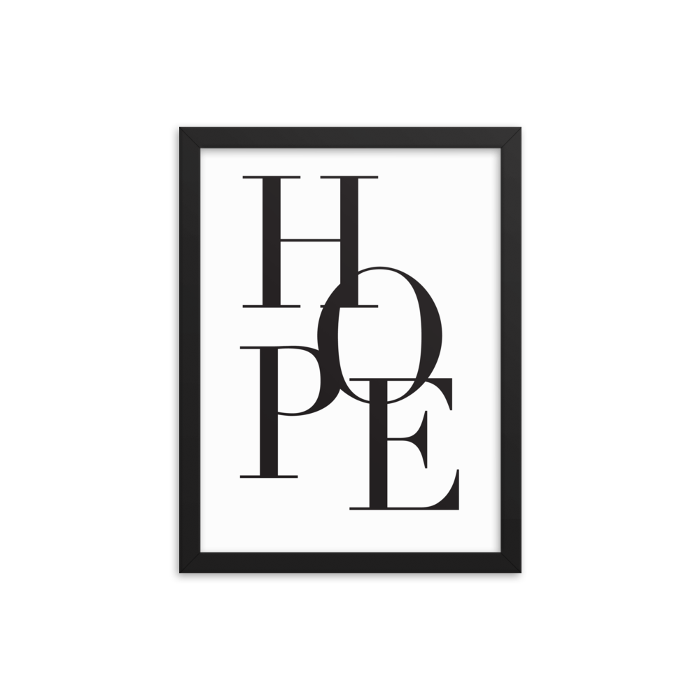 HOPE CHRISTIAN POSTER