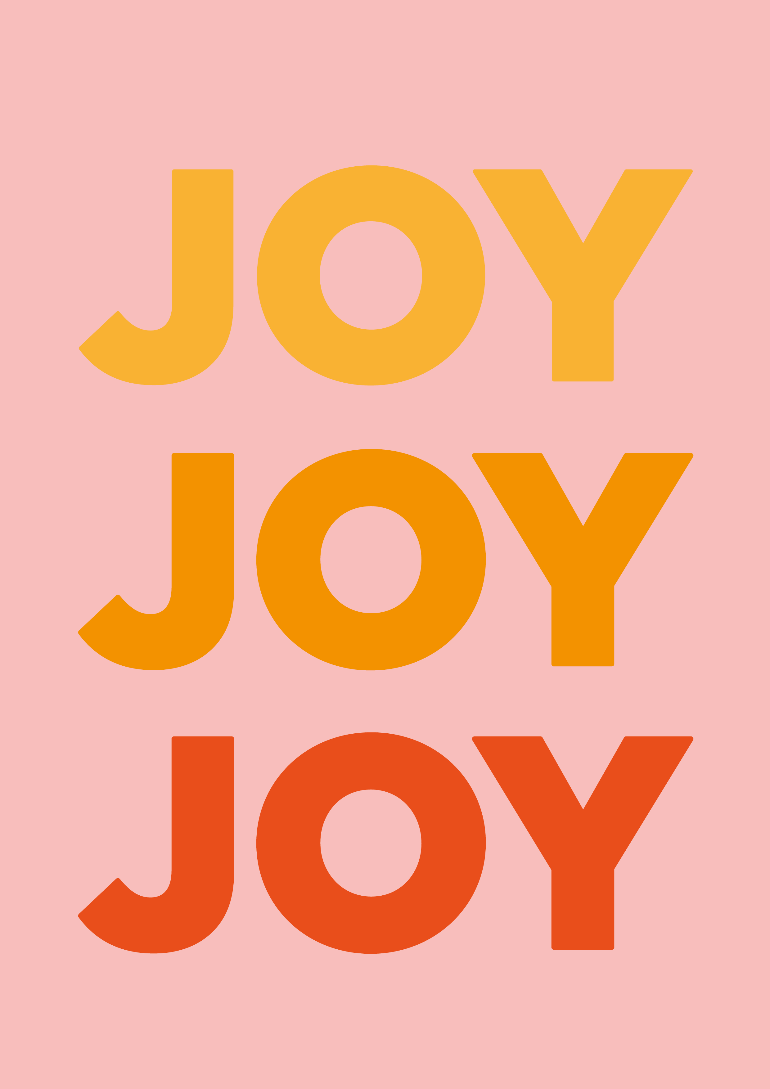 JOY CHRISTIAN ART PRINT