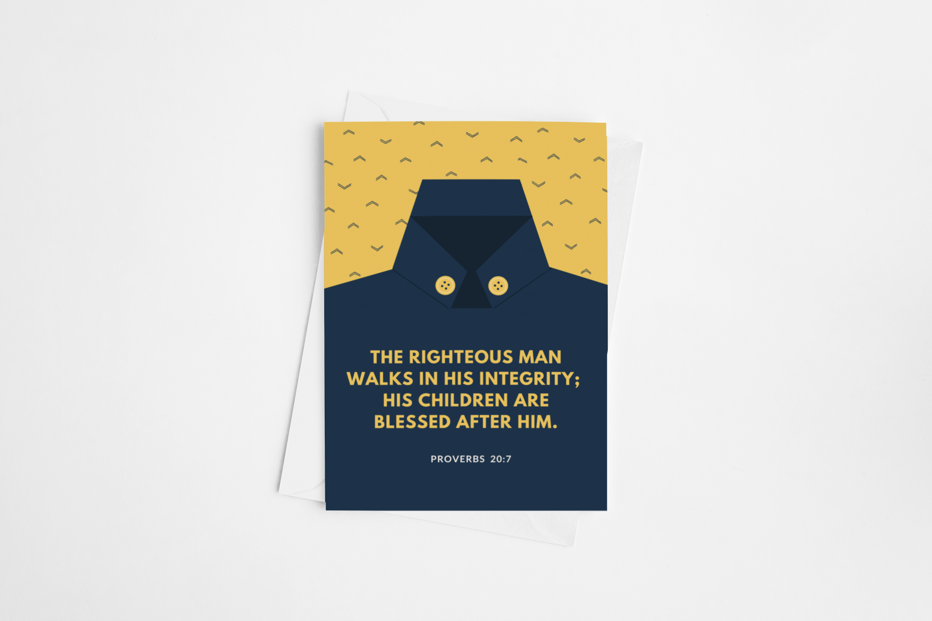 The Righteous Man Greeting Card