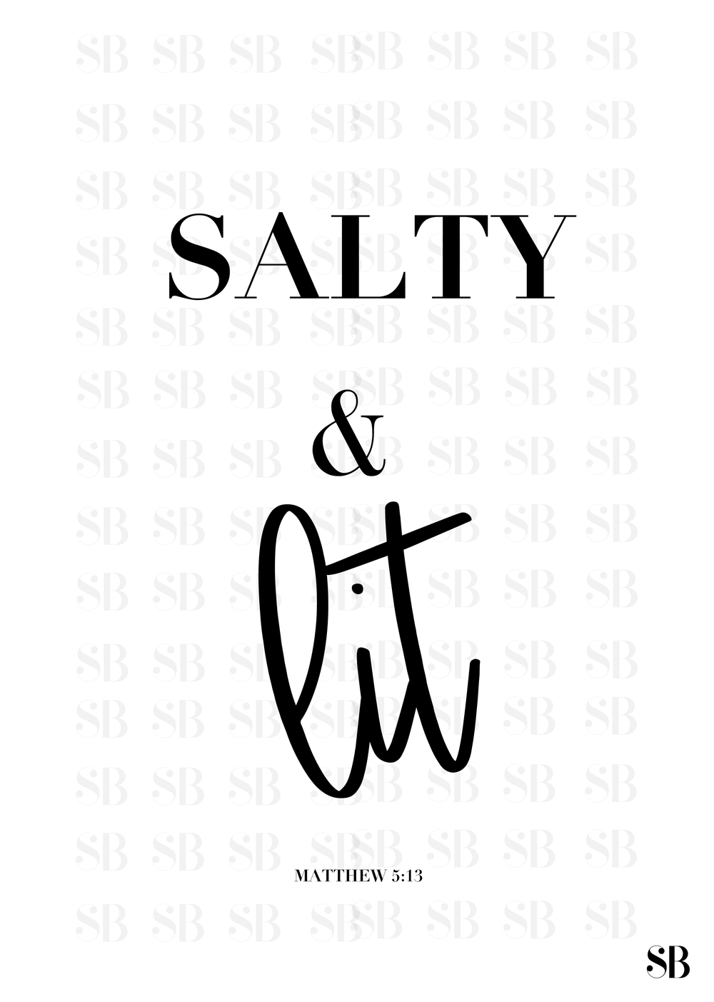 SALTY & LIT