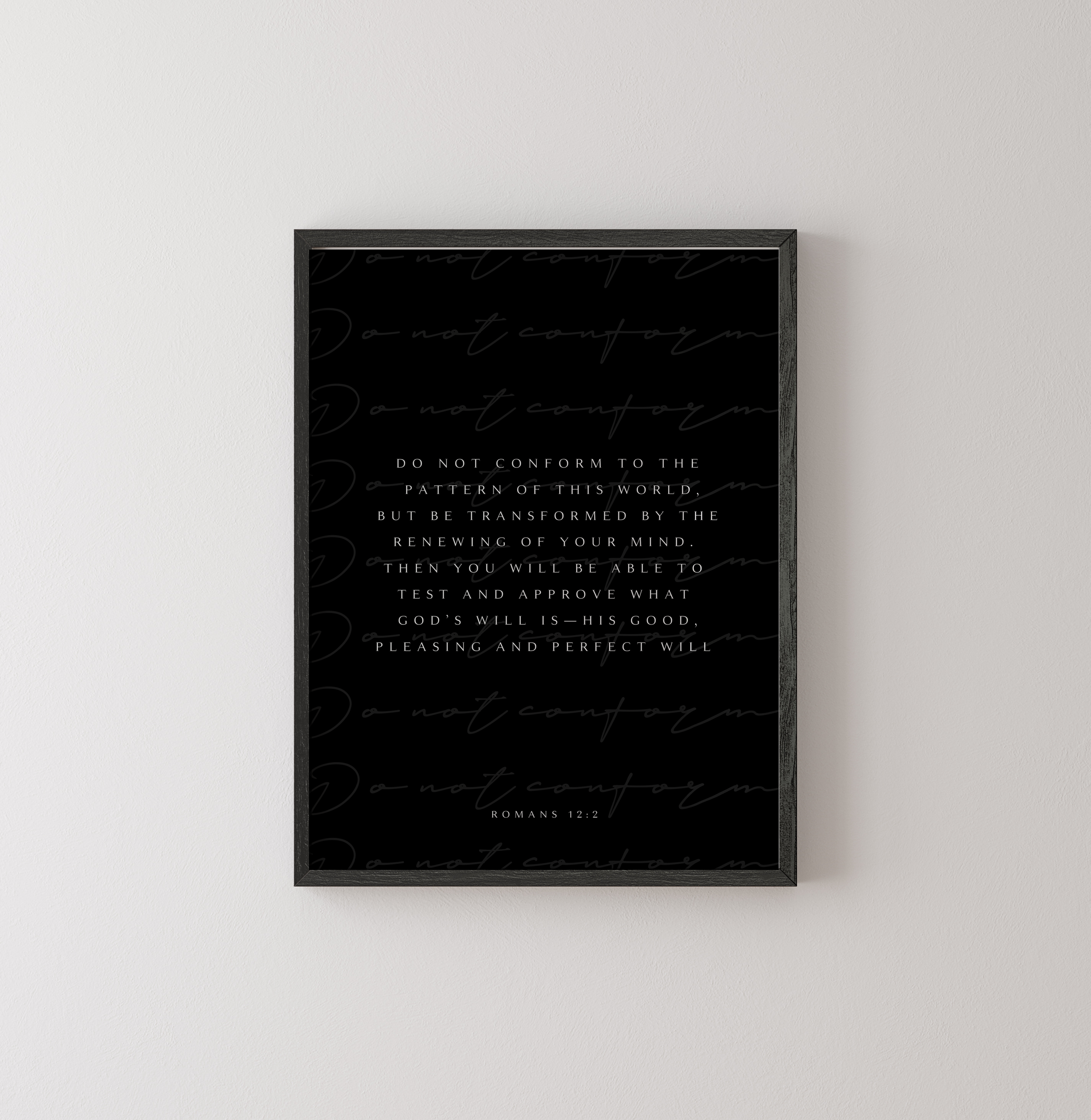 Scripture Wall art