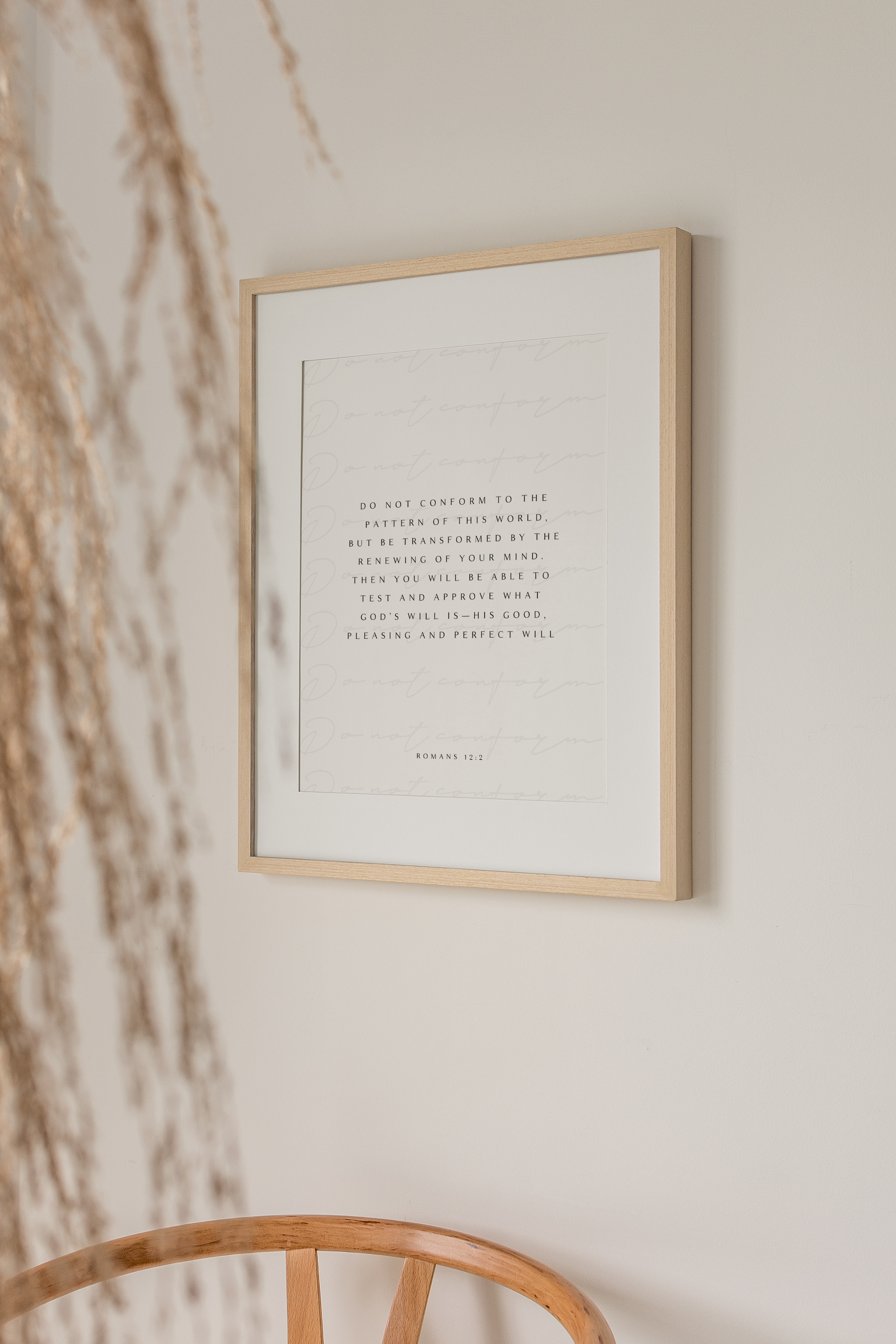 Scripture Wall art