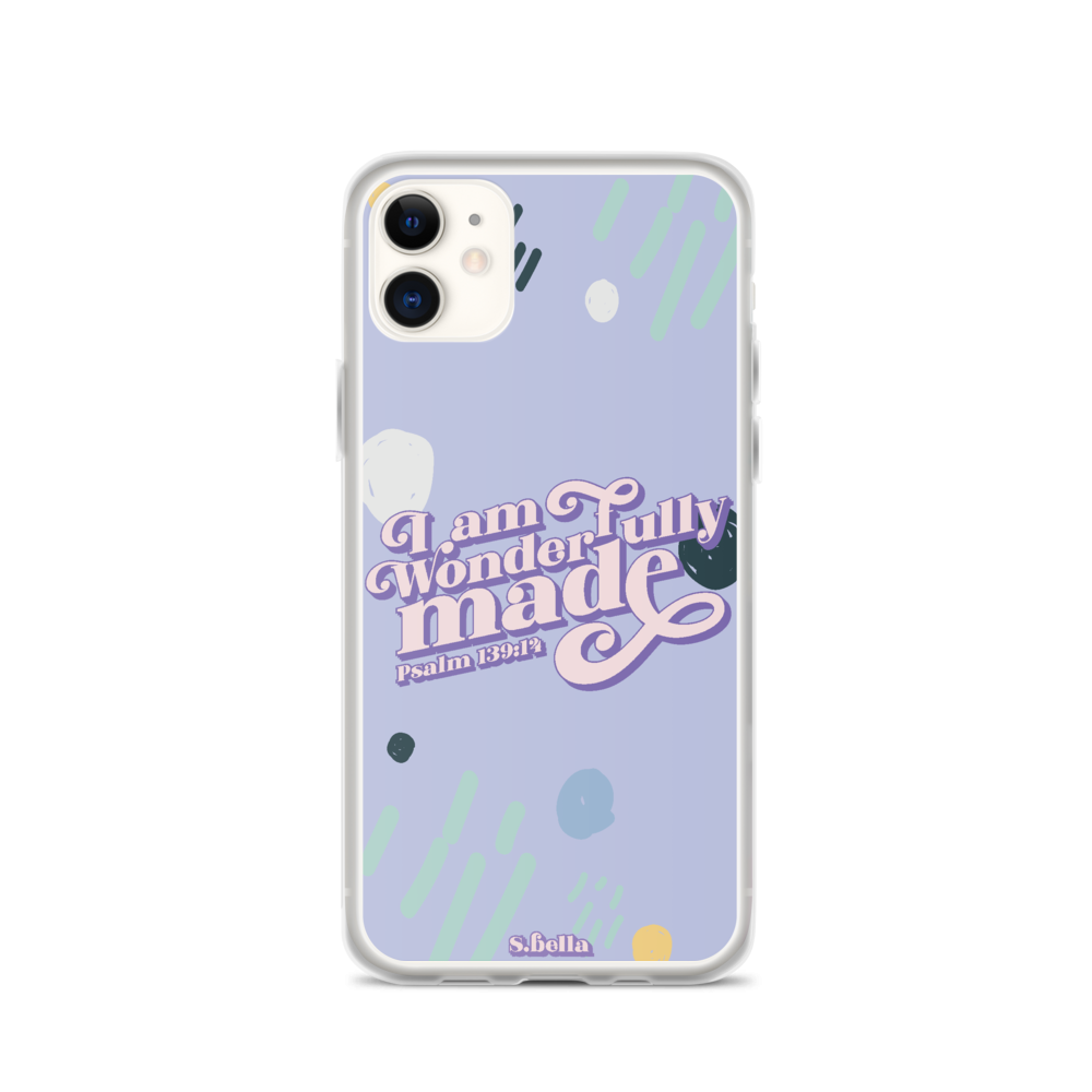 I am Wonderfully Made Phone Case